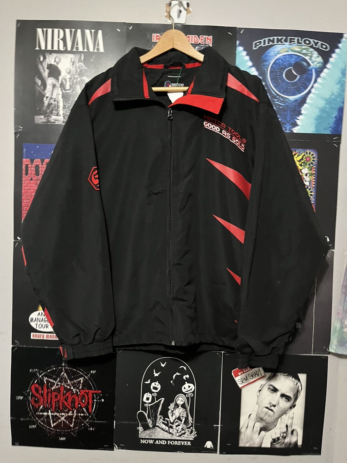 Budweiser × Eddie Bauer × Vintage Vintage Y2K 2000’s Matco Tools lightweight jacket Size US L / EU 52-54 / 3 - 1 Thumbnail