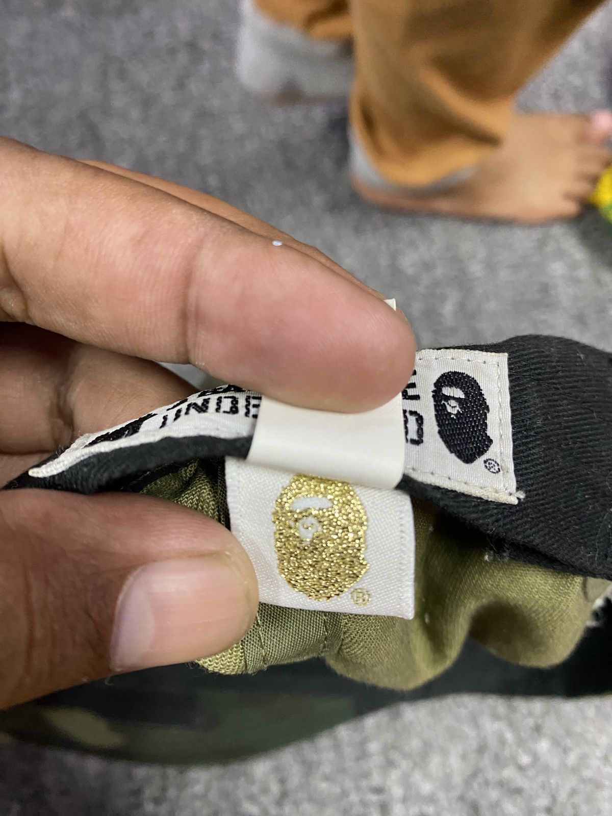 Bape Authentic BAPE x UNDEFEATED Camo 6-Panel Cap | A Bathing Ape Size ONE SIZE - 11 Thumbnail