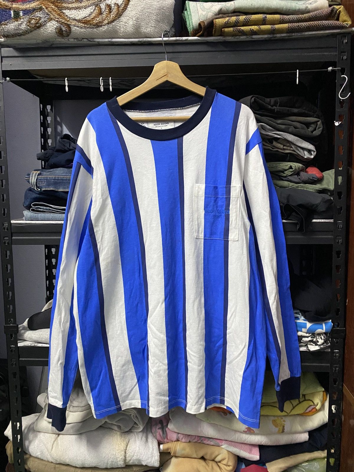 Noon Goons Noon Goons Long Sleeve Stripe Size US L / EU 52-54 / 3 - 1 Thumbnail