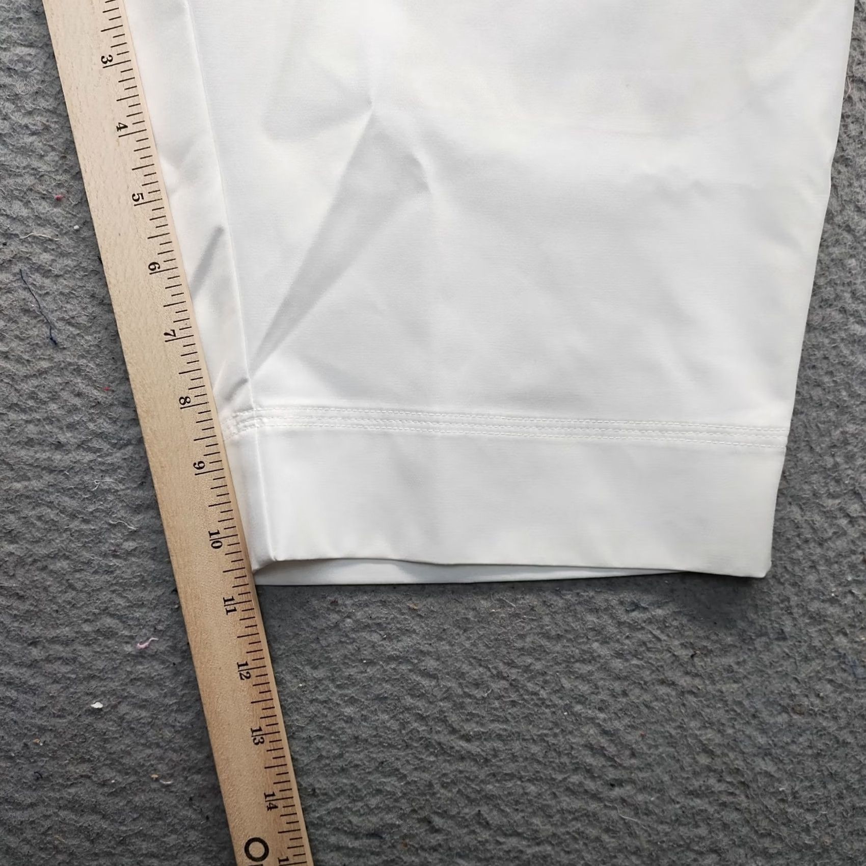 Adidas Adidas Climalite Shorts Womens 4 White Regular Fit High Waist Slash Pocket Size 27" / US 4 / IT 40 - 5 Thumbnail