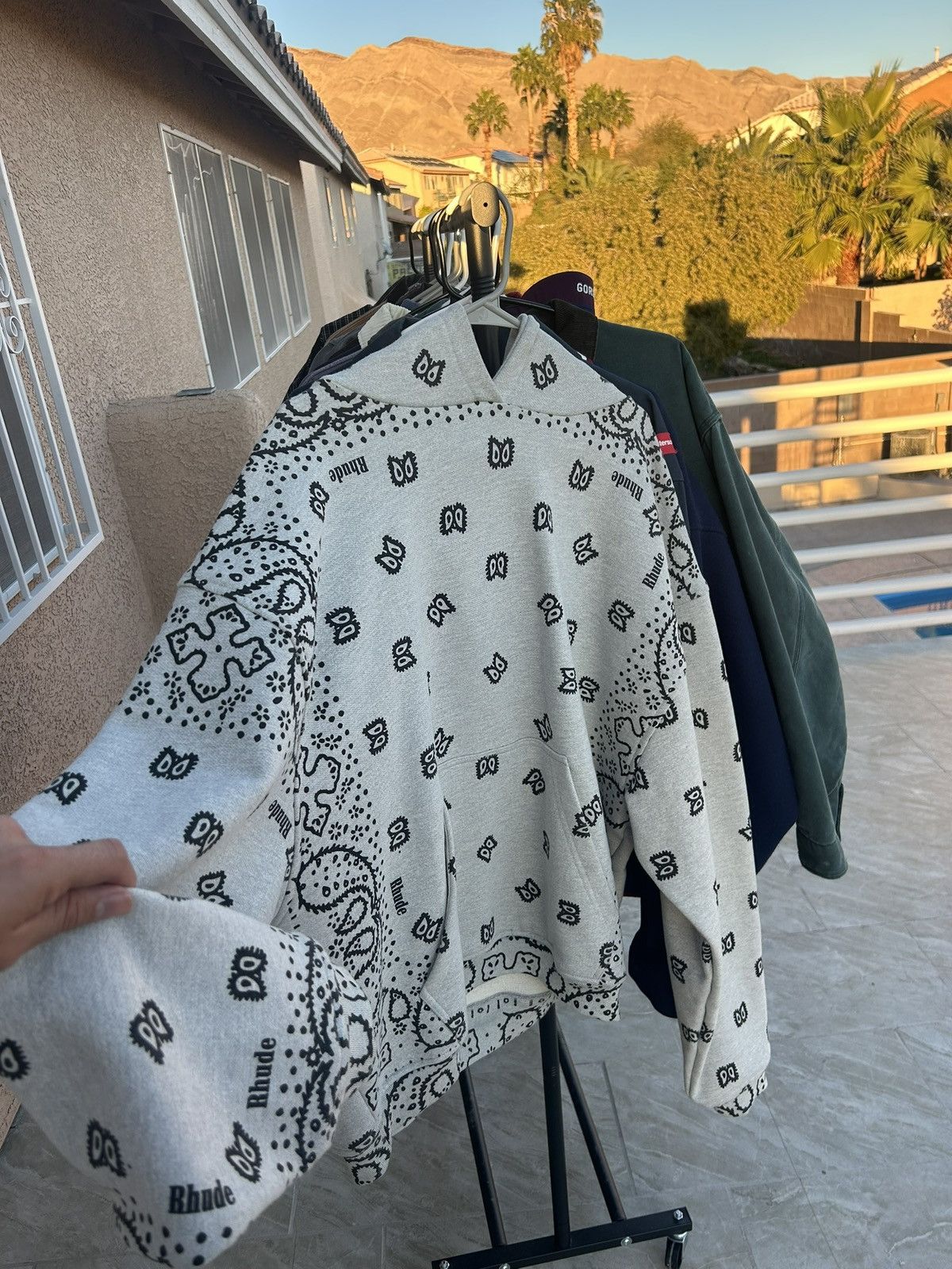 Rhude Rhude bandana hoodie Size US XXL / EU 58 / 5 - 3 Thumbnail
