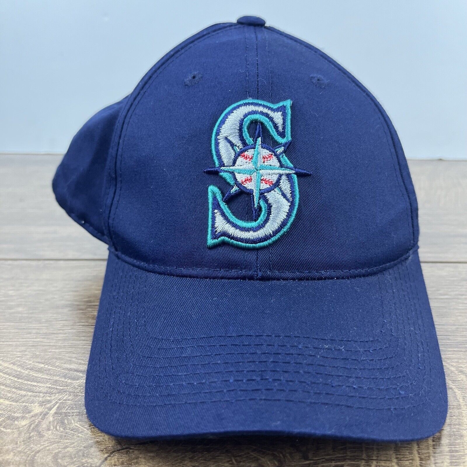 Other Seattle Mariners Snapback Hat Blue Cap Adjustable Blue Adult Size ONE SIZE - 2 Thumbnail