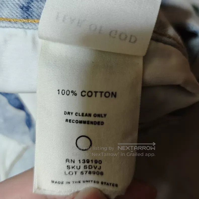 Fear of God Fear of God 5th rendered jeans Size US 30 / EU 46 - 7 Thumbnail