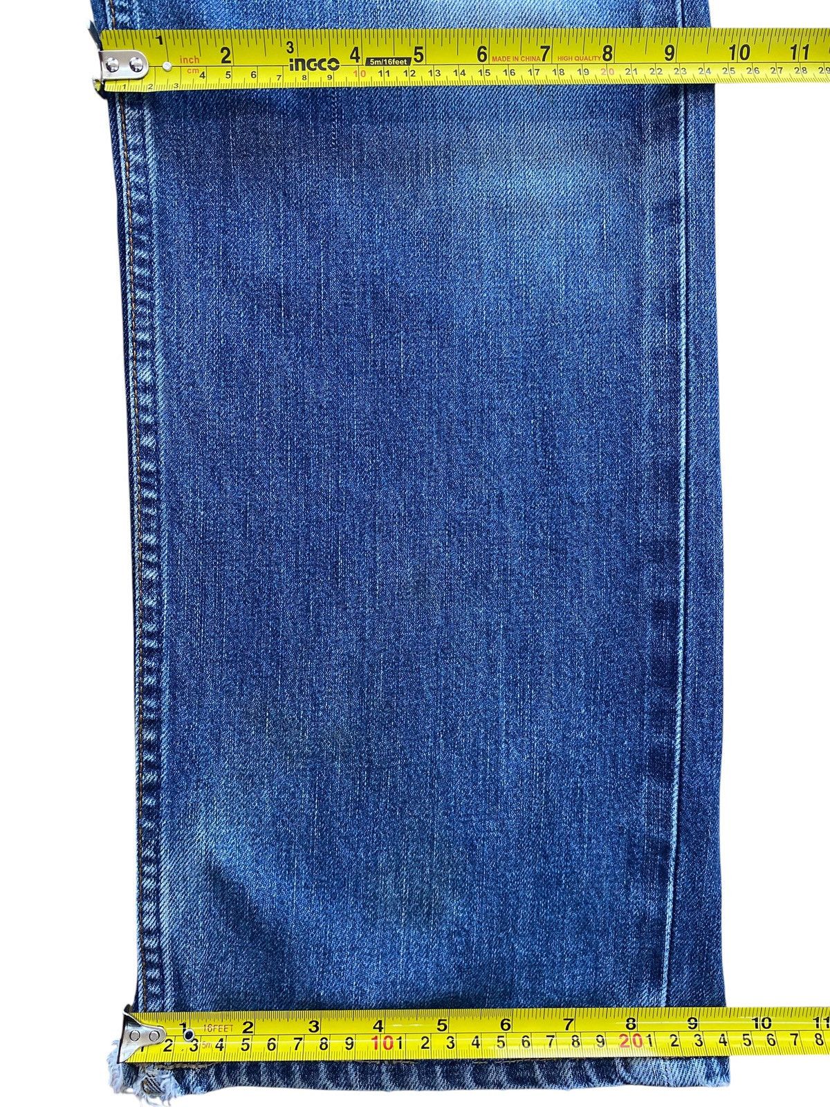 Levi's Levi’s Faded Blue Wash Whiskered Style Straight Leg Jeans Size US 32 / EU 48 - 9 Thumbnail