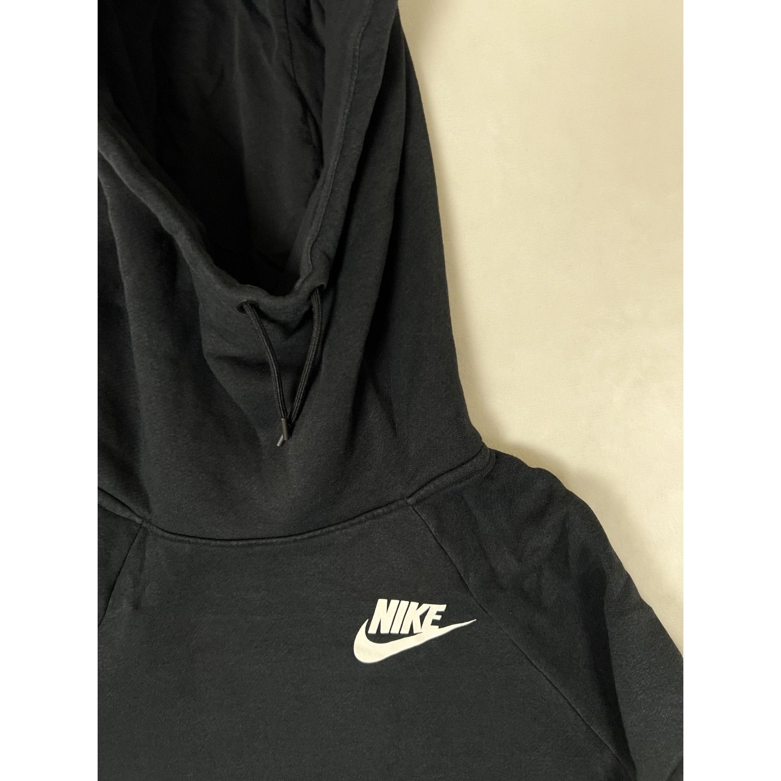 Nike Nike Cowl Hoodie Women's Small Black Pullover Sweatshirt Swo Size S / US 4 / IT 40 - 2 Thumbnail