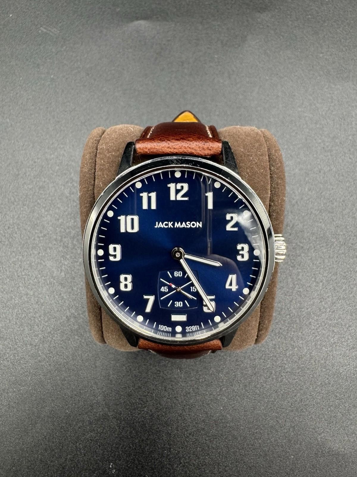 Other Jack Mason Field Sub Second Quartz 38mm Leather Strap - JM-F Size ONE SIZE - 3 Thumbnail
