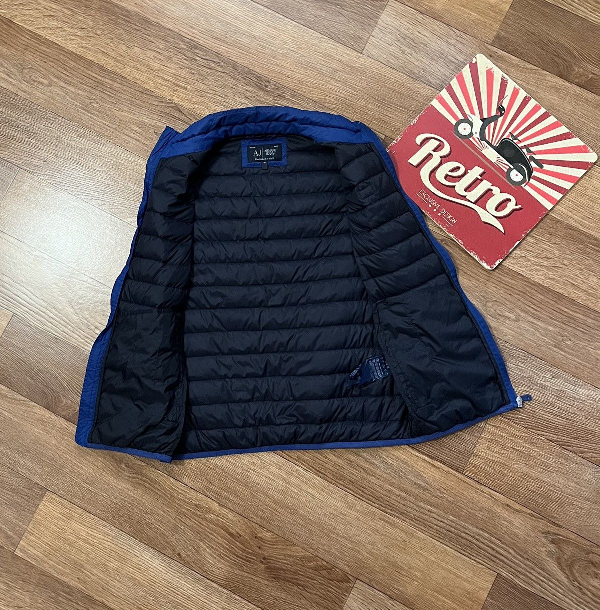 Emporio Armani Armani Jeans Down Vest Size US S / EU 44-46 / 1 - 4 Thumbnail