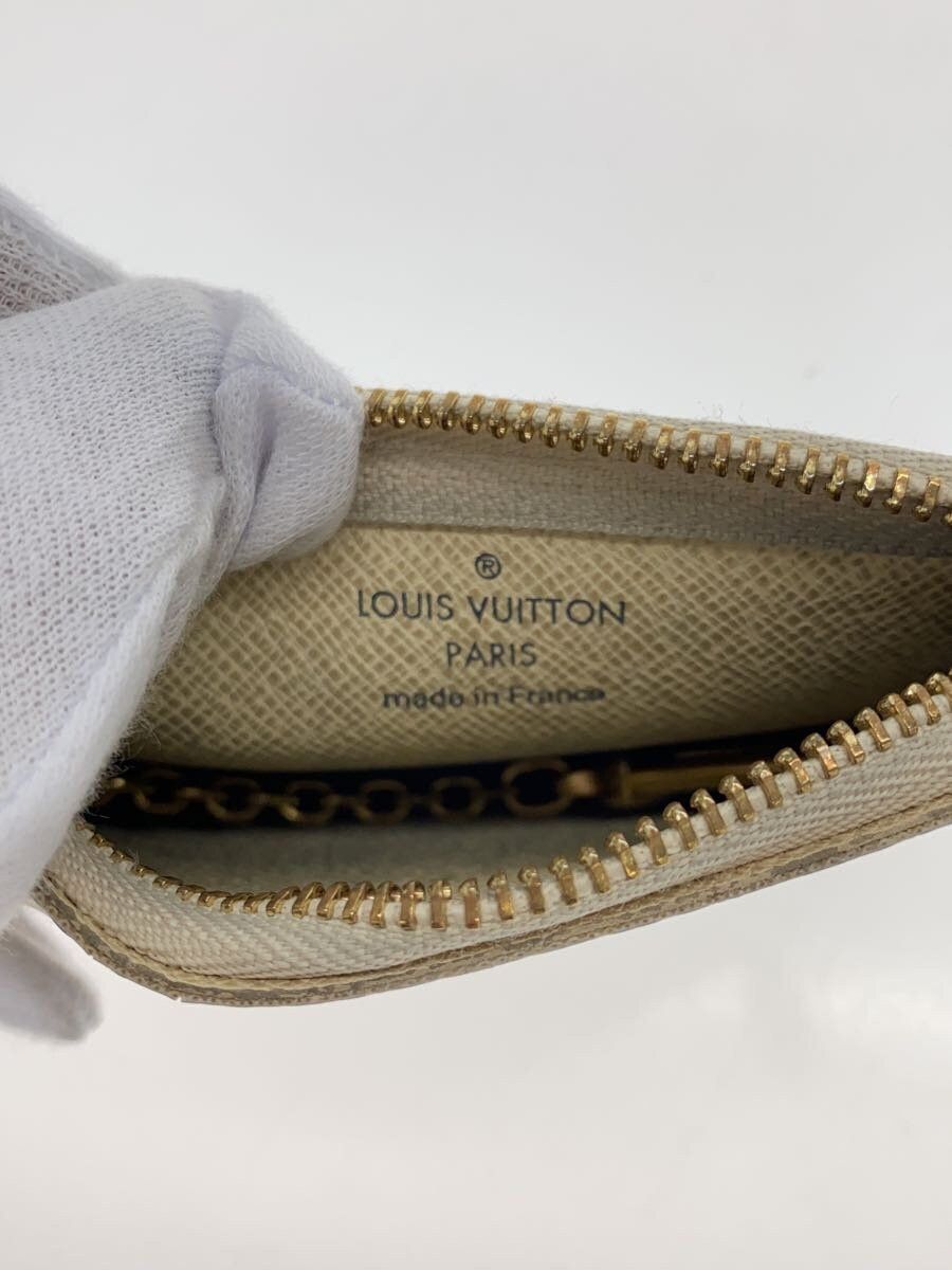 Louis Vuitton Louis Vuitton Damier Azur Pochette Clé White Size ONE SIZE - 2 Thumbnail