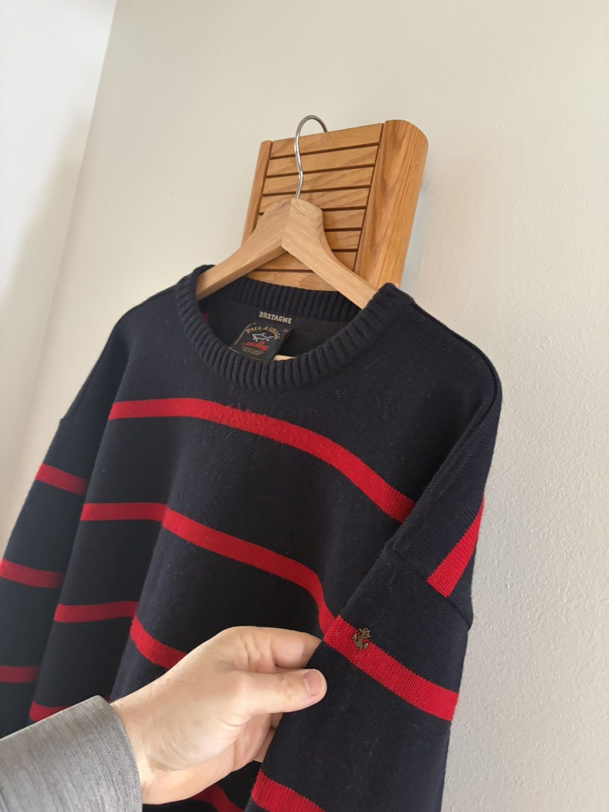 Paul & Shark Paul & Shark Yachting Bretagne Sweater Jumper Striped XXL Size US XXL / EU 58 / 5 - 3 Thumbnail