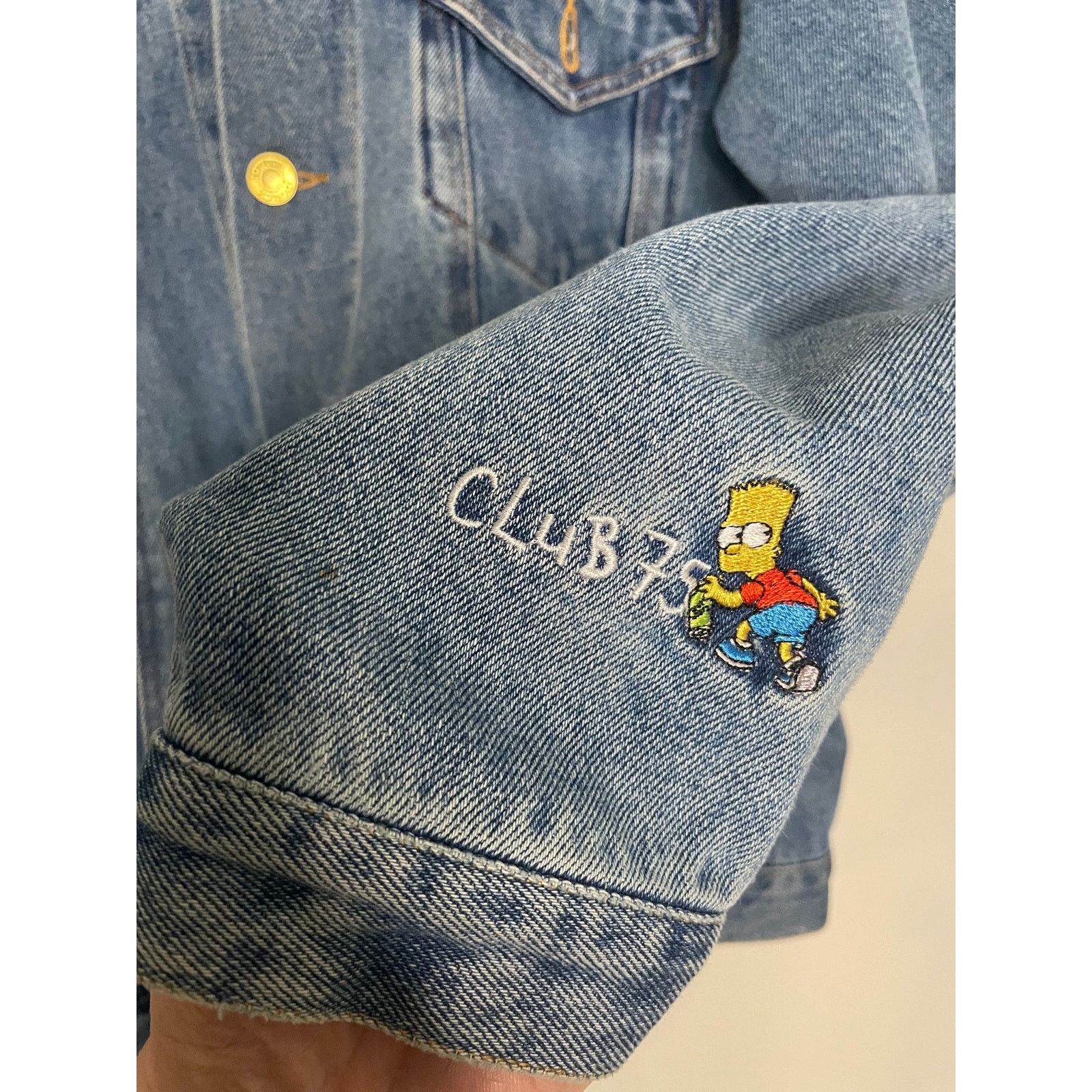 Joyrich Joyrich - Club 75 - Simpsons Jean Jacket SM Size US S / EU 44-46 / 1 - 11 Thumbnail