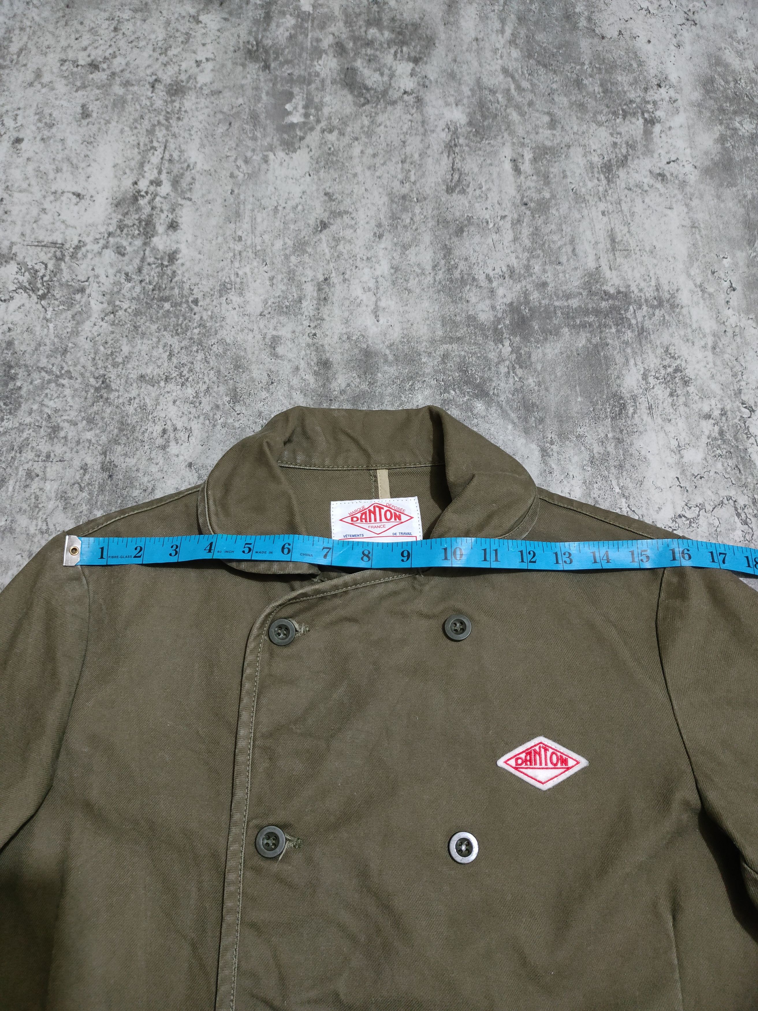 Danton Vintage Danton France Vetements de Travail Pea Coats Jacket Size US S / EU 44-46 / 1 - 14 Thumbnail