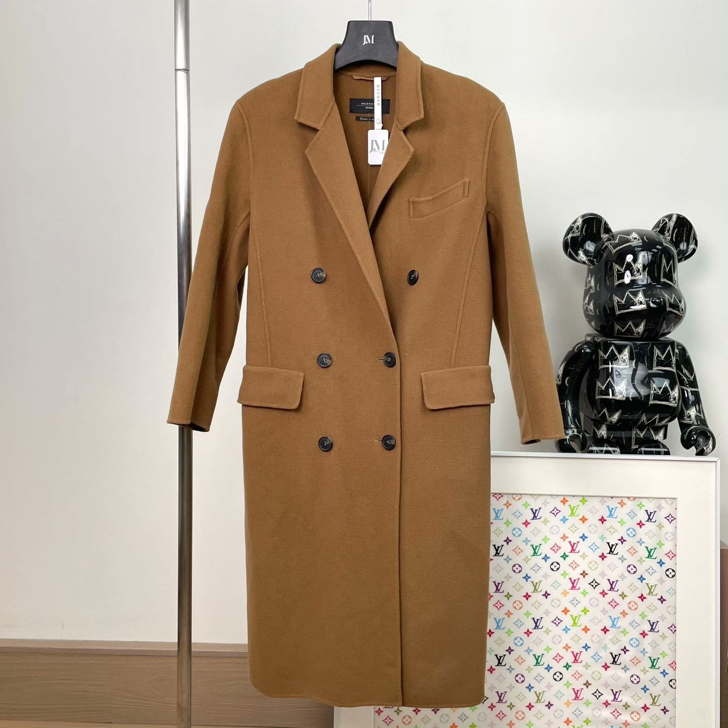 Max Mara Max Mara Wool Brown Coat it_36 Women Size XS / US 0-2 / IT 36-38 - 1 Thumbnail