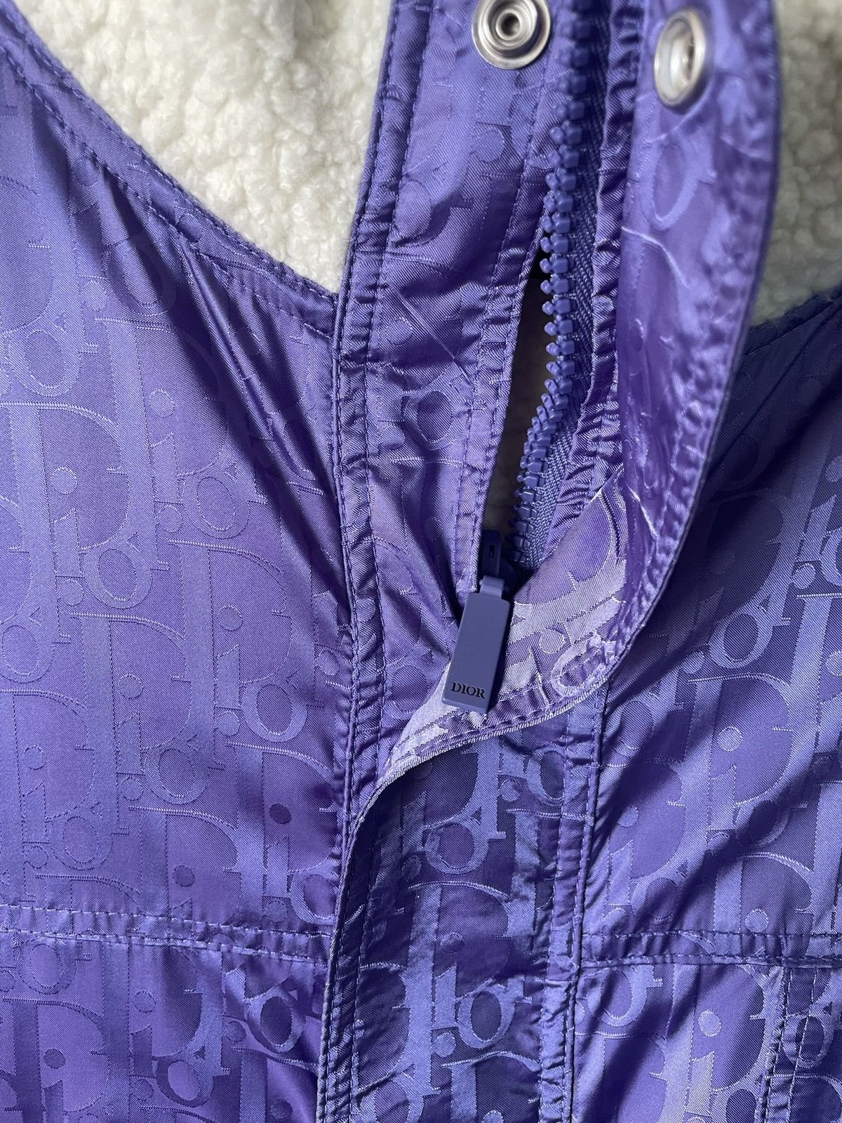 Dior Dior Oblique Reversible Puffer/Sherpa Jacket Size US M / EU 48-50 / 2 - 13 Thumbnail