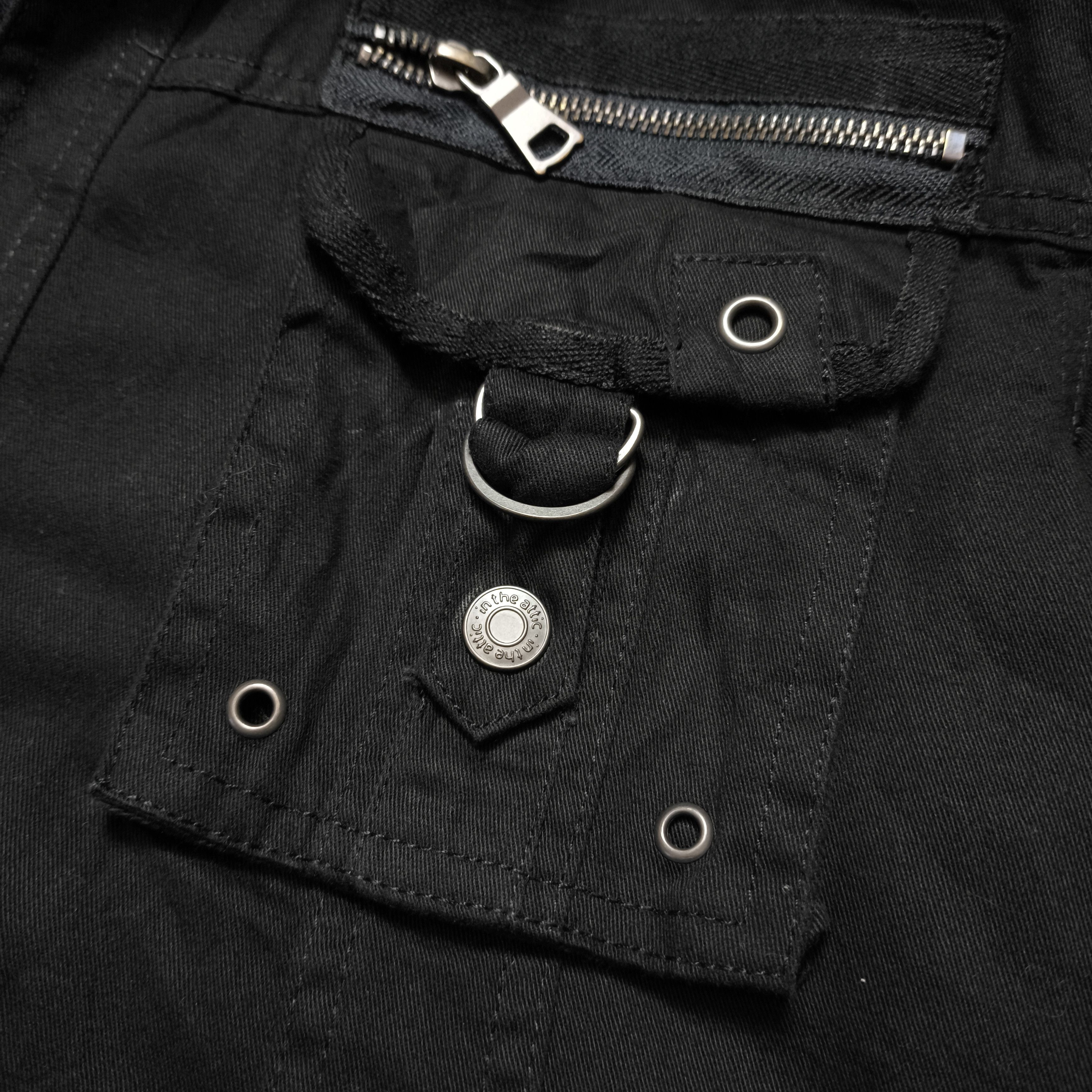 Le Grande Bleu (L.G.B.) In The Attic Double Zip Shirt - Vkei gothic style Size US L / EU 52-54 / 3 - 5 Thumbnail