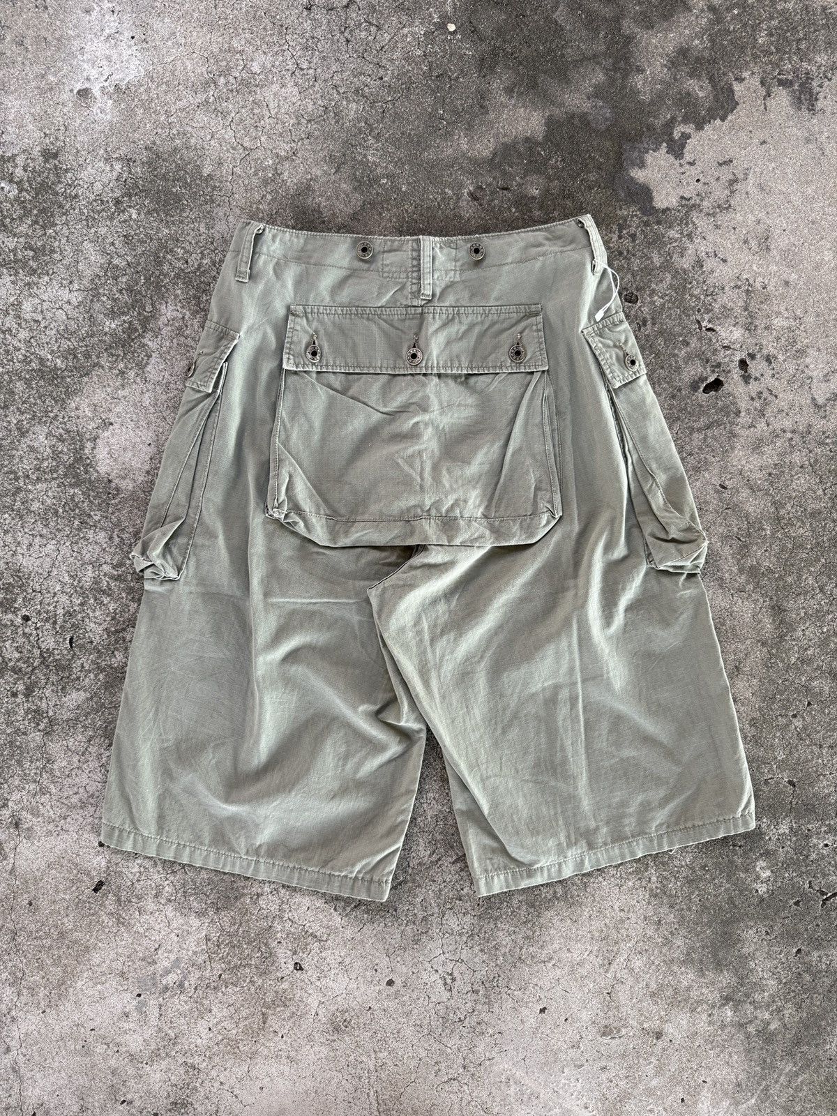 Japanese Brand Army Issue Blue Way Clothing Co.Monkey Pants Made In Japan Size US 29 - 1 Thumbnail