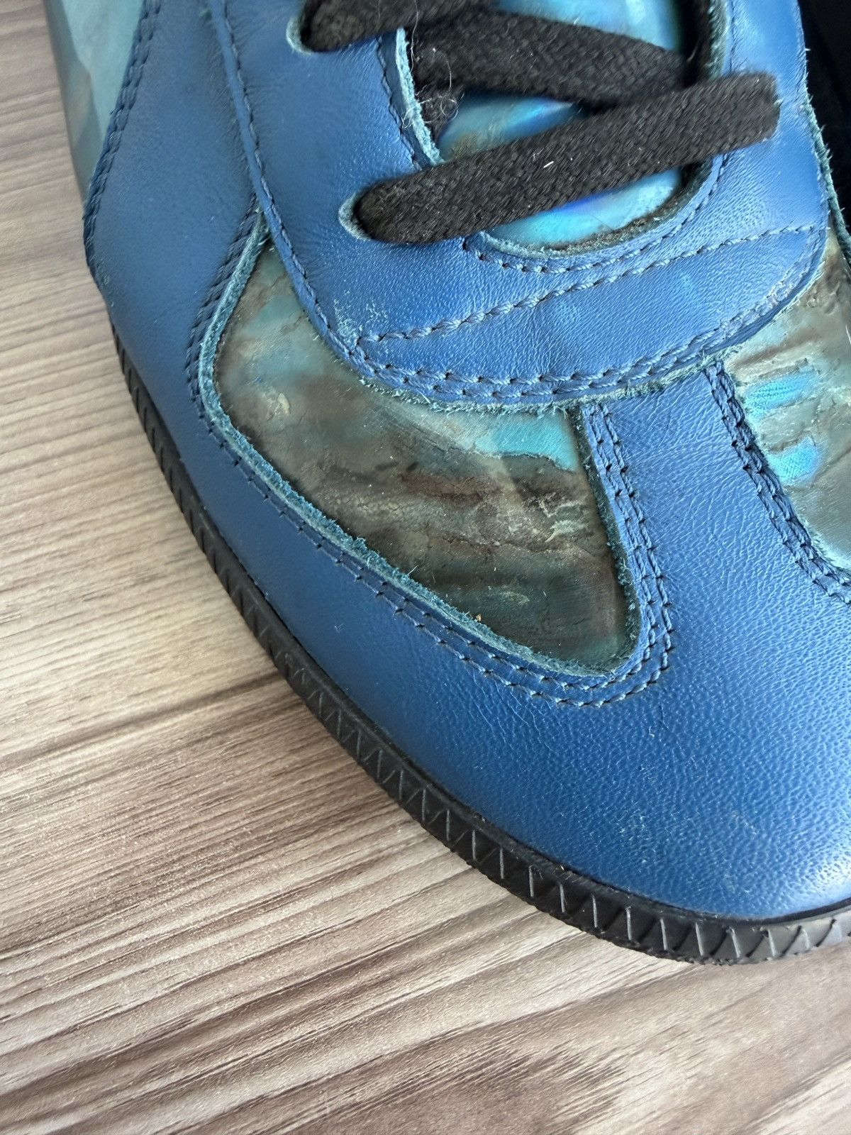 Maison Margiela Iridescent Gats trainers Size US 10 / EU 43 - 13 Thumbnail