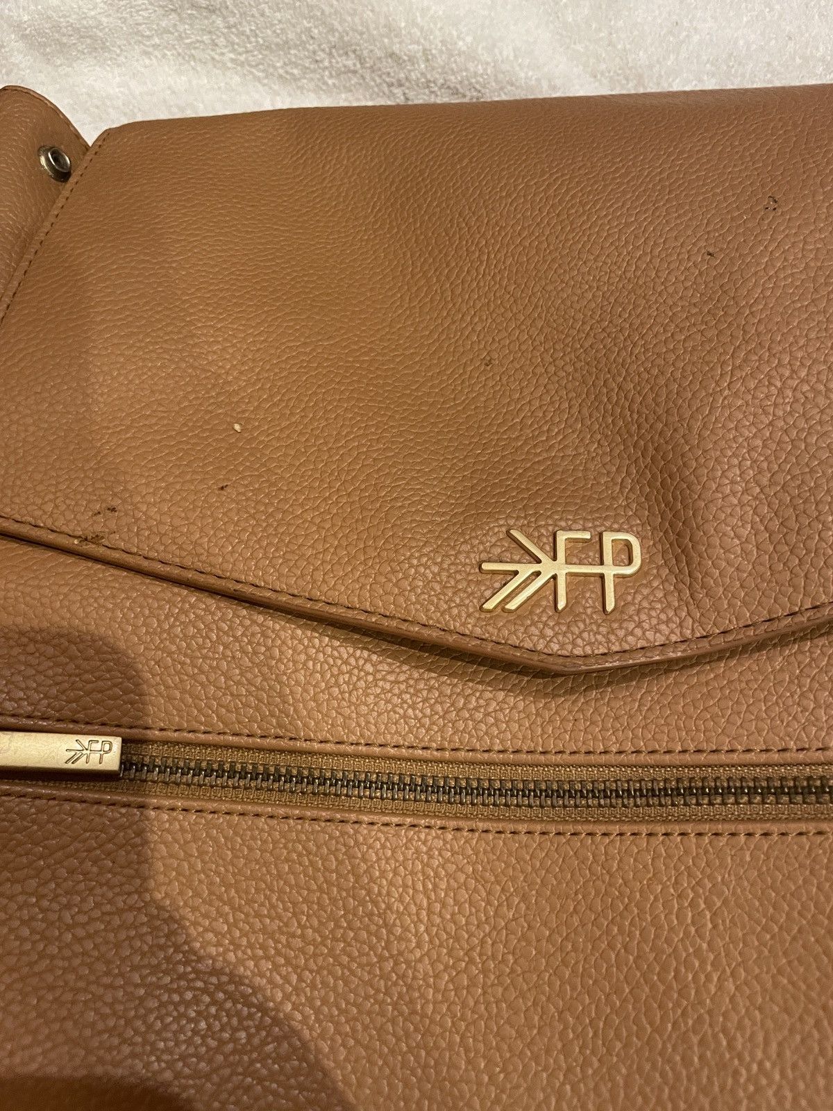 Leather Pebbled Leather Bag Tan/Butterscotch Size ONE SIZE - 3 Thumbnail