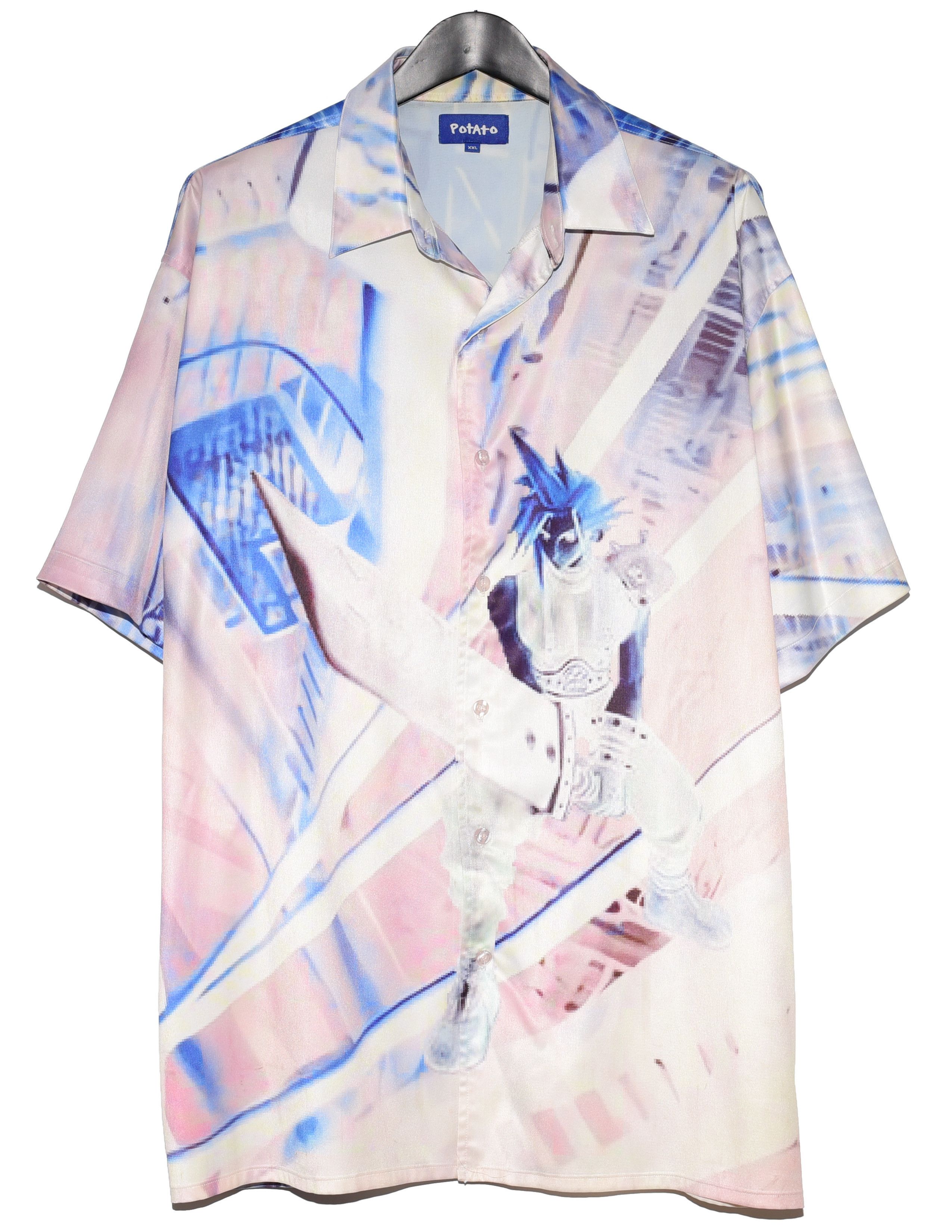 image of Imran Potato Final Fantasy Cloud Shirt in Pink, Men's (Size 2XL)