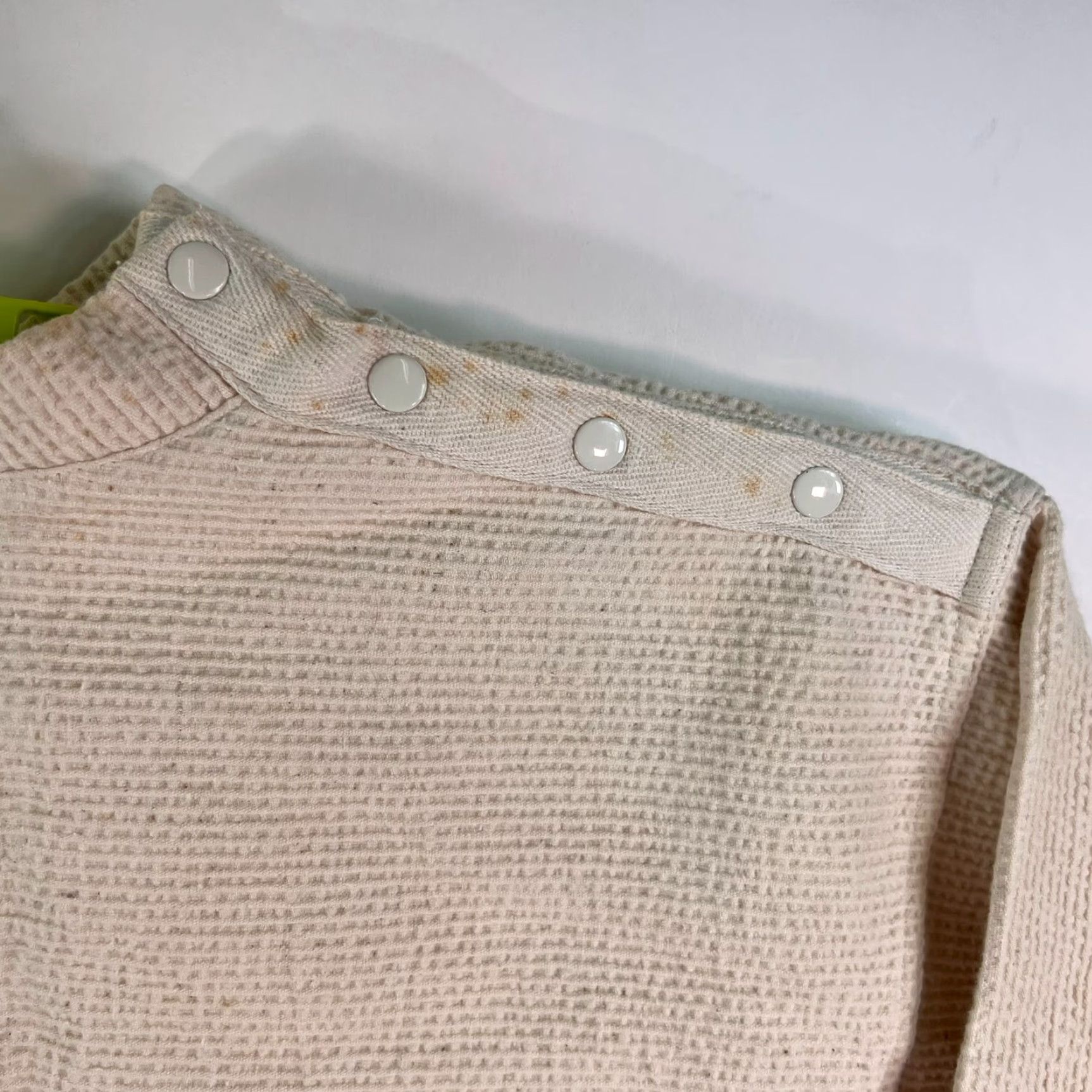 Nike VINTAGE Nike Sweatshirt Adult Medium Ivory Graphic Print Long Sleeve Crew Neck American Mens Size US M / EU 48-50 / 2 - 4 Thumbnail