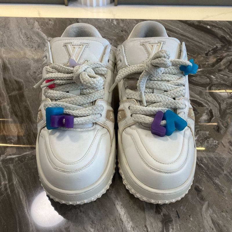 Louis Vuitton Louis Vuitton Trainer Maxi Low-Top Sneakers -2508 Size US 8.5 / EU 41-42 - 2 Thumbnail