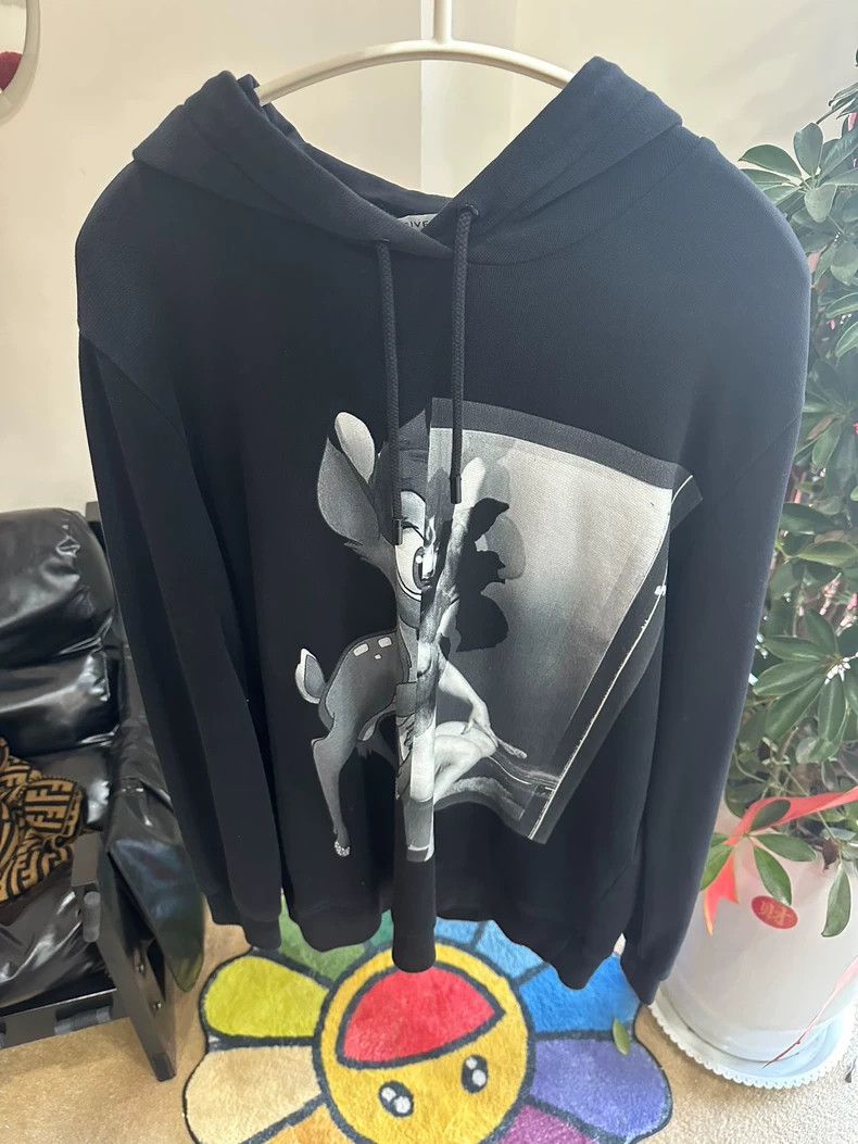 Givenchy Givenchy Black Hooded Sweater Size US S / EU 44-46 / 1 - 2 Thumbnail