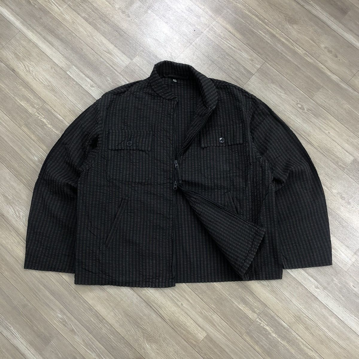 Kaptain Sunshine Vintage Kaptain Sunshine Striped Jacket Designer Luxury Size US L / EU 52-54 / 3 - 2 Thumbnail