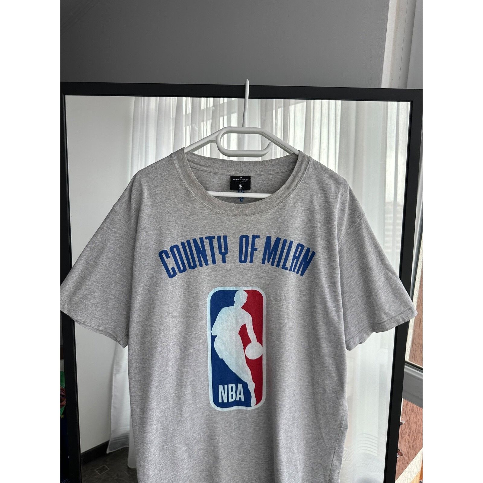 Marcelo Burlon VTG Marcelo Burlon County of Milan x NBA Big Logo T-shirt Size US XL / EU 56 / 4 - 2 Thumbnail