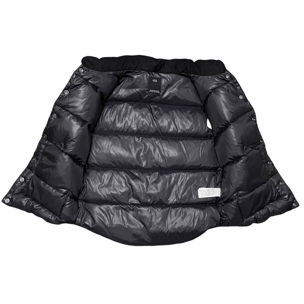 MOUSSY Vintage Azul by Moussy Down Puffer Skulls Wool Vest Size US M / EU 48-50 / 2 - 5 Thumbnail
