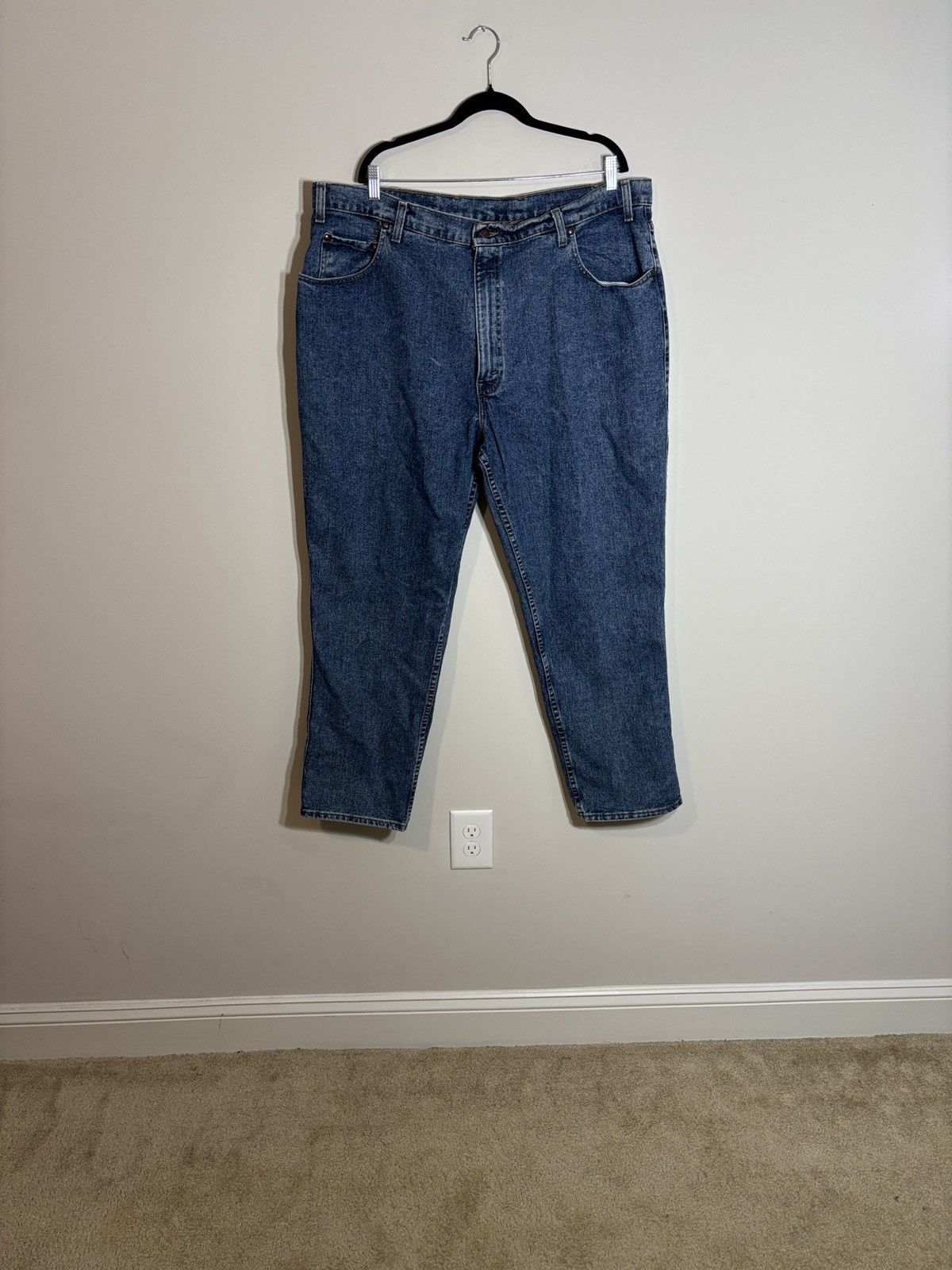 Levi's Vintage Levi’s 545 Jeans Loose Made in USA 42x30 Size US 42 / EU 58 - 1 Thumbnail