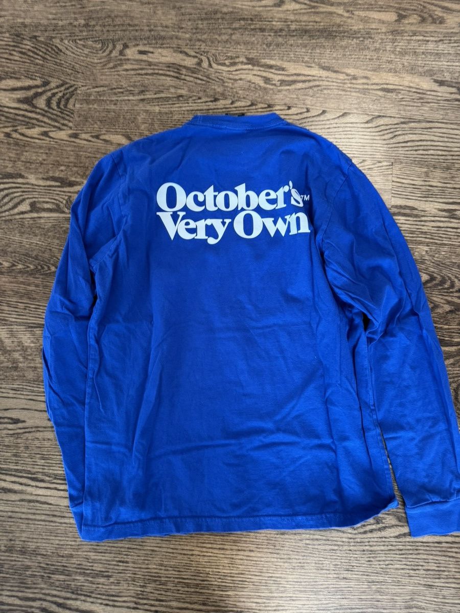 October's Very Own OVO October’s Very Own Owl Long Sleeve Tee Royal Blue Size M Size US M / EU 48-50 / 2 - 3 Thumbnail