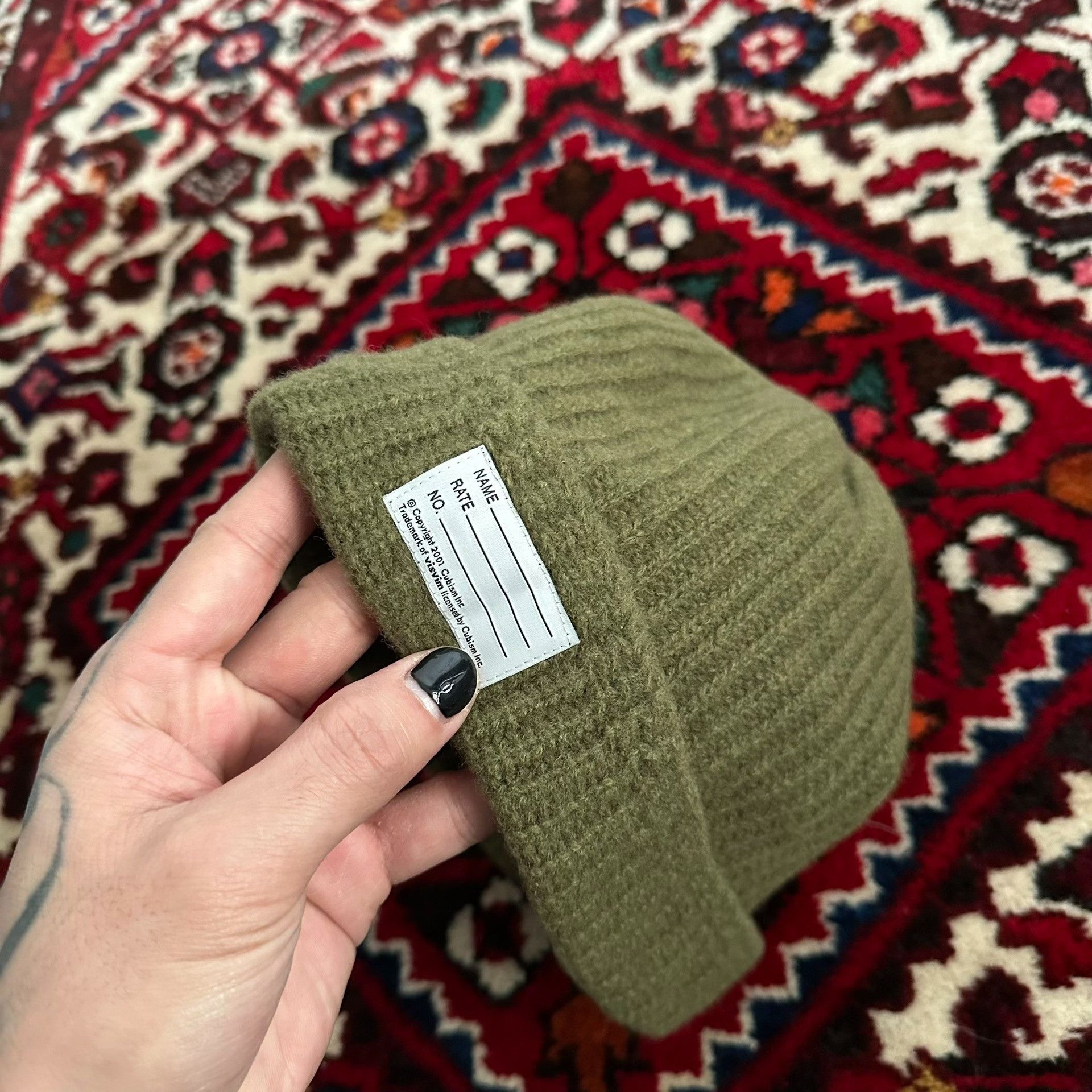 Visvim Aviator Hat (MIL TWILL) 17AW | Grailed