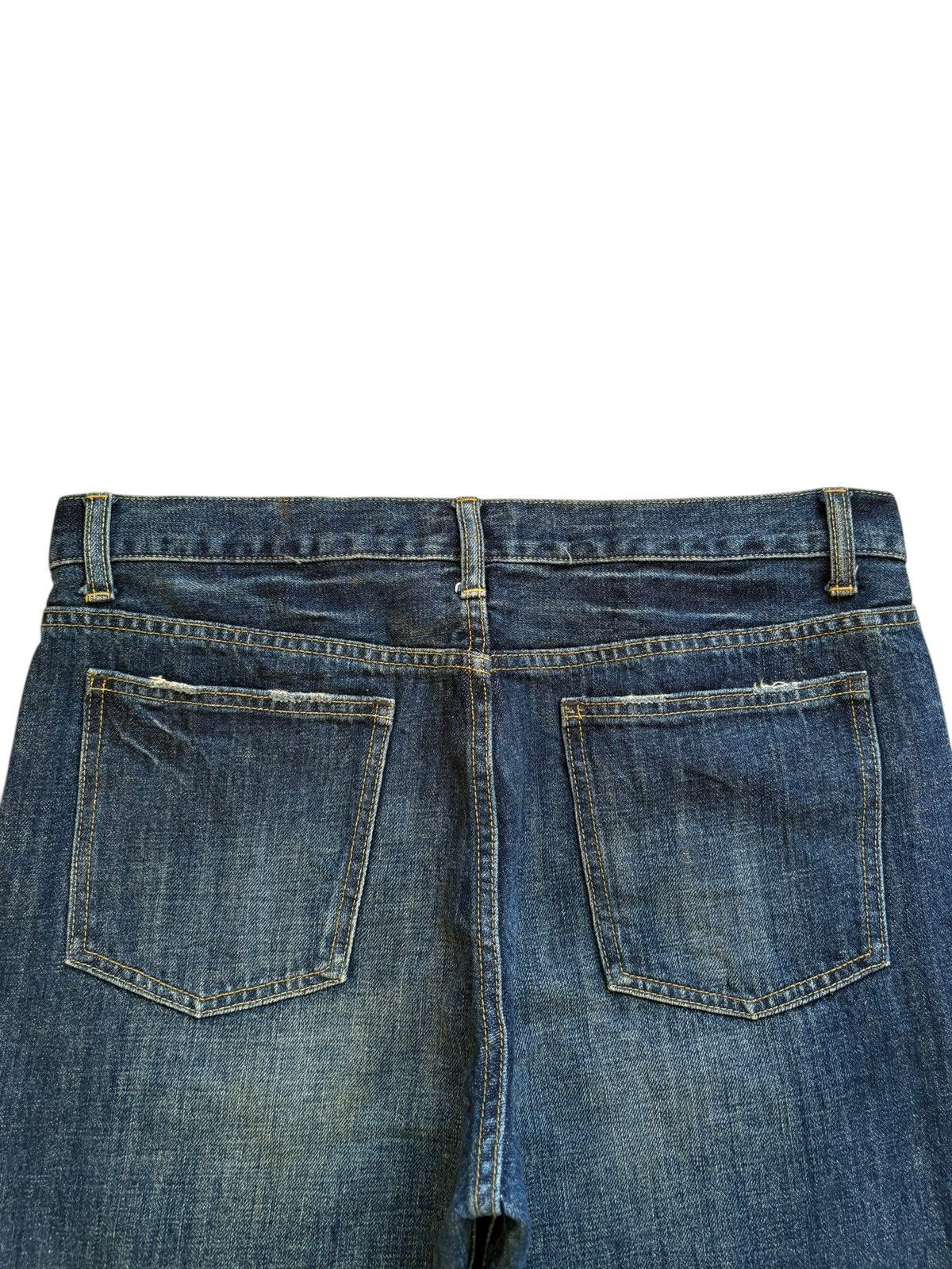 Japanese Brand Vintage Japanese Brand Mud Wash Distressed Baggy Jeans Size US 34 / EU 50 - 8 Thumbnail