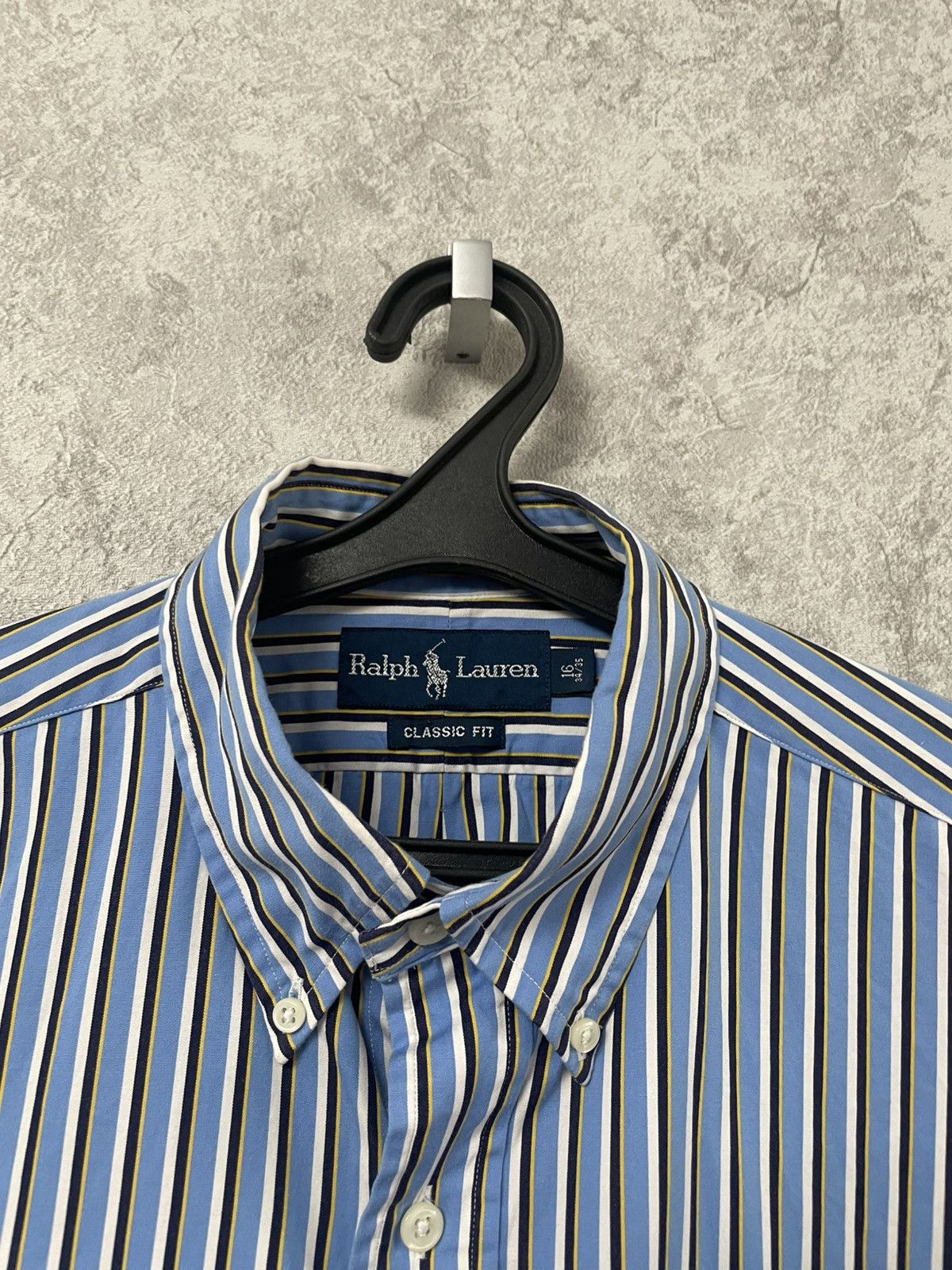 Polo Ralph Lauren Vintage Polo Ralph Lauren Striped Long Sleeve Shirt Size US L / EU 52-54 / 3 - 7 Thumbnail