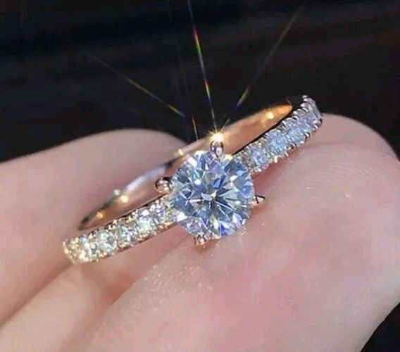 Other Cubic Zirconia Stainless Steel Ring Jewelry Size 8 Size ONE SIZE - 6 Thumbnail