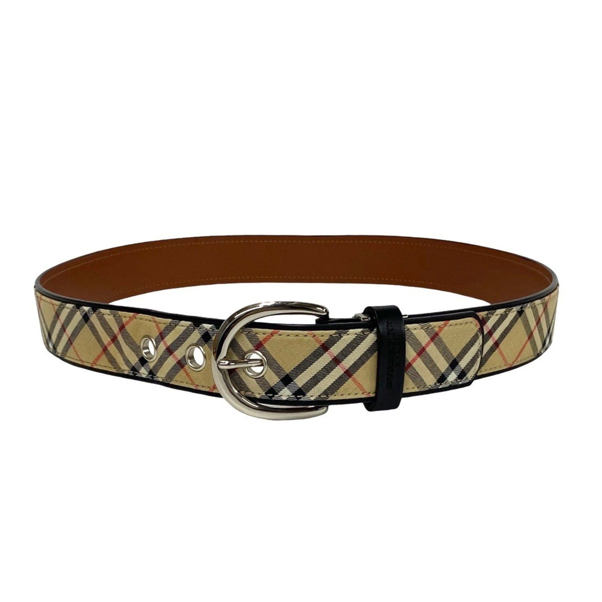 【送料&関税込】Burberry 30mm Madeira Checked Belt Burberry 30mm Madeira Checked Belt | italist