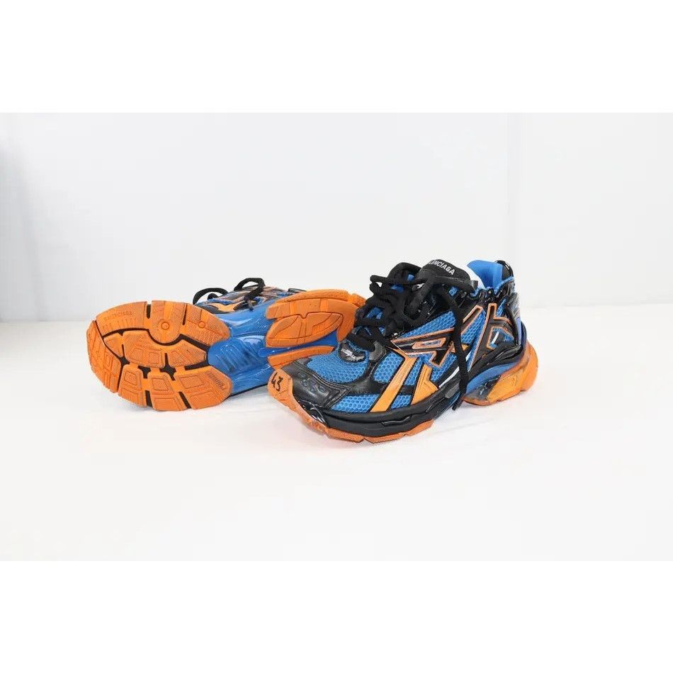 Balenciaga o1rshd1 Q:2 / Caged Mesh Runners Knicks Color Way Multicolor Size US 7 / EU 40 - 6 Thumbnail