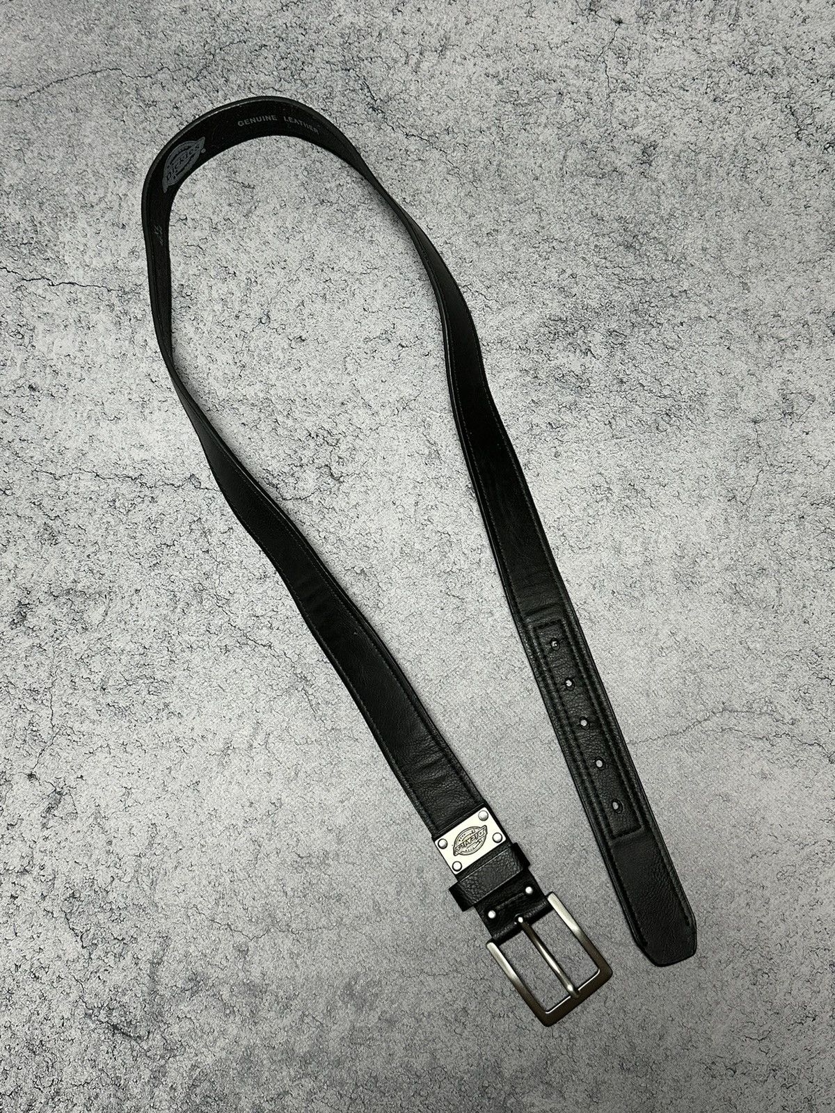 Dickies Dickies Black Leather Belt Size ONE SIZE - 8 Thumbnail