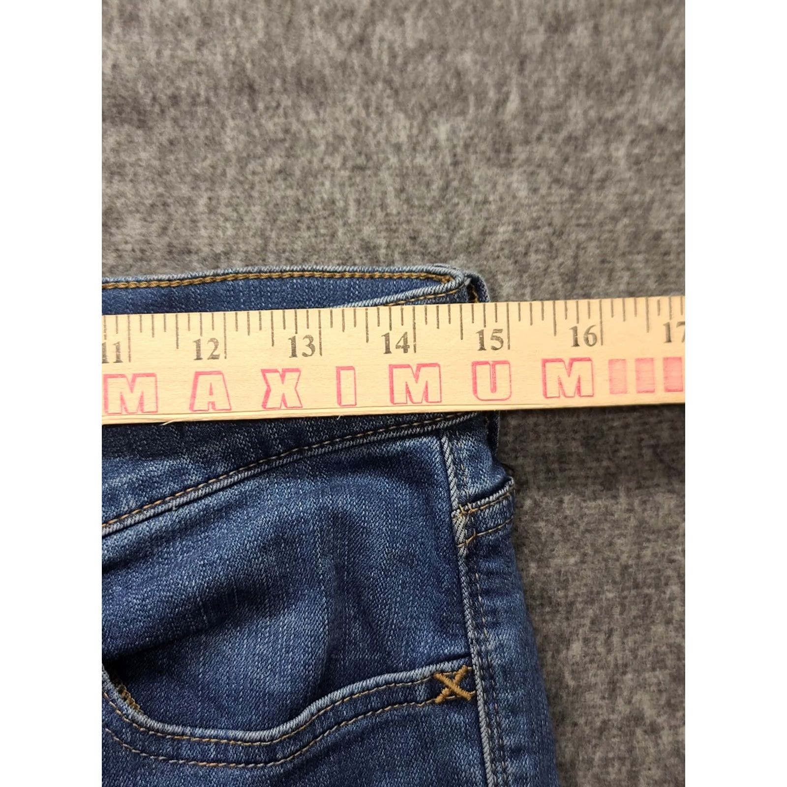 Madewell Madewell Roadtripper Jeans Womens 29x30 Regular High Rise Stretch Denim Blue 5-Pocket Bohemian City Preppy Modern Slim/Regular Fit Jeans Size 29" - 4 Thumbnail