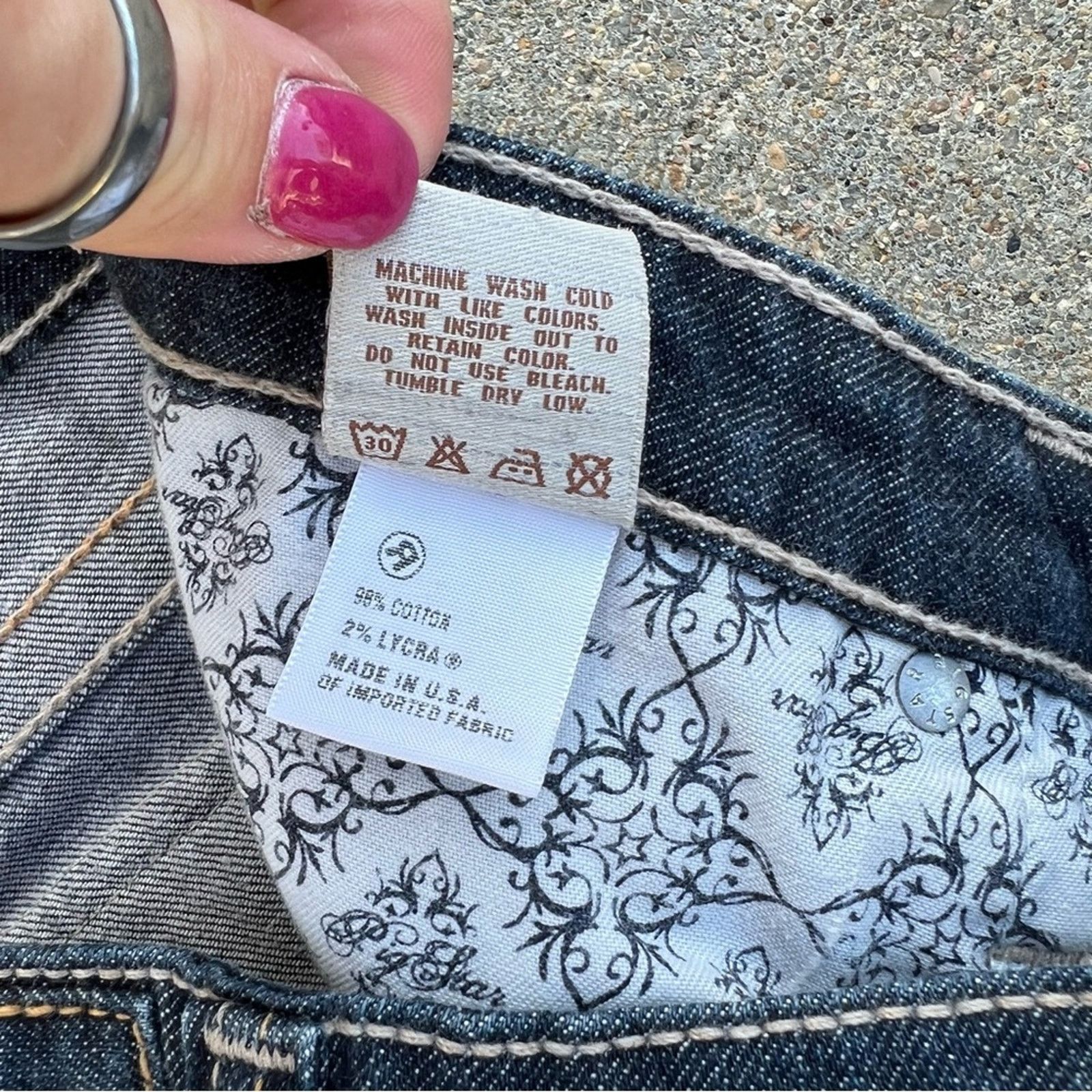 Big Star Big Star Maddie Crop Jeans Size 29 Size 29" - 5 Thumbnail