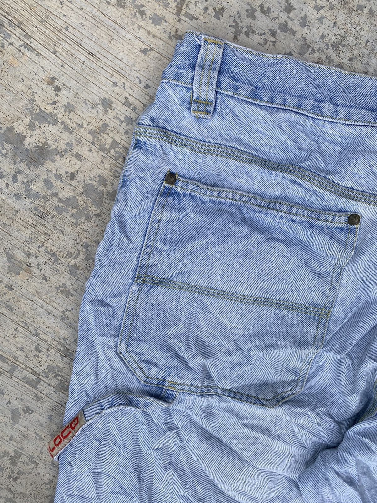 Japanese Brand Loco streetwear baggy carpenter denim Size US 35 - 6 Thumbnail