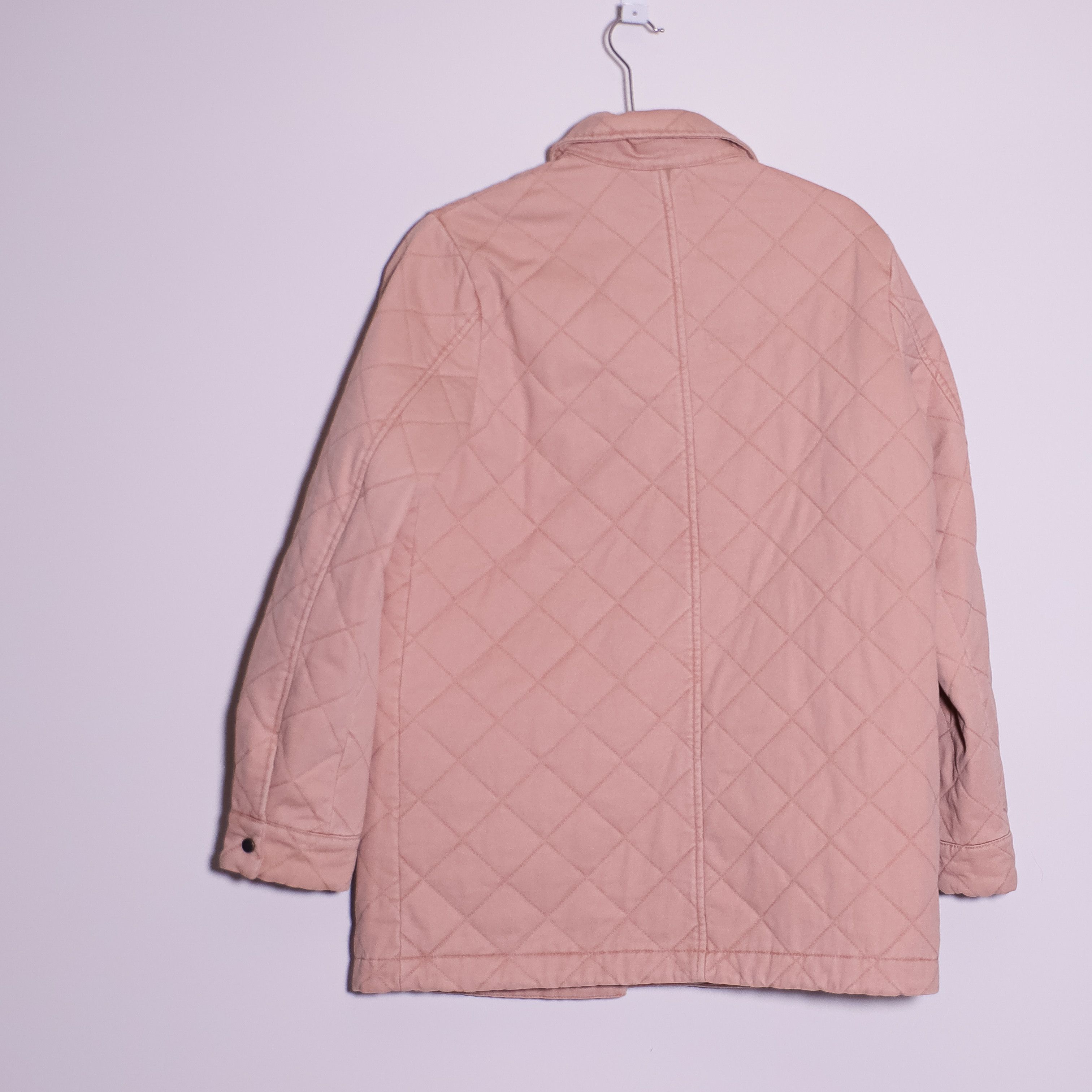 Joie Joie Women's Cotton Quilted Collar Snap Size M / US 6-8 / IT 42-44 - 4 Thumbnail