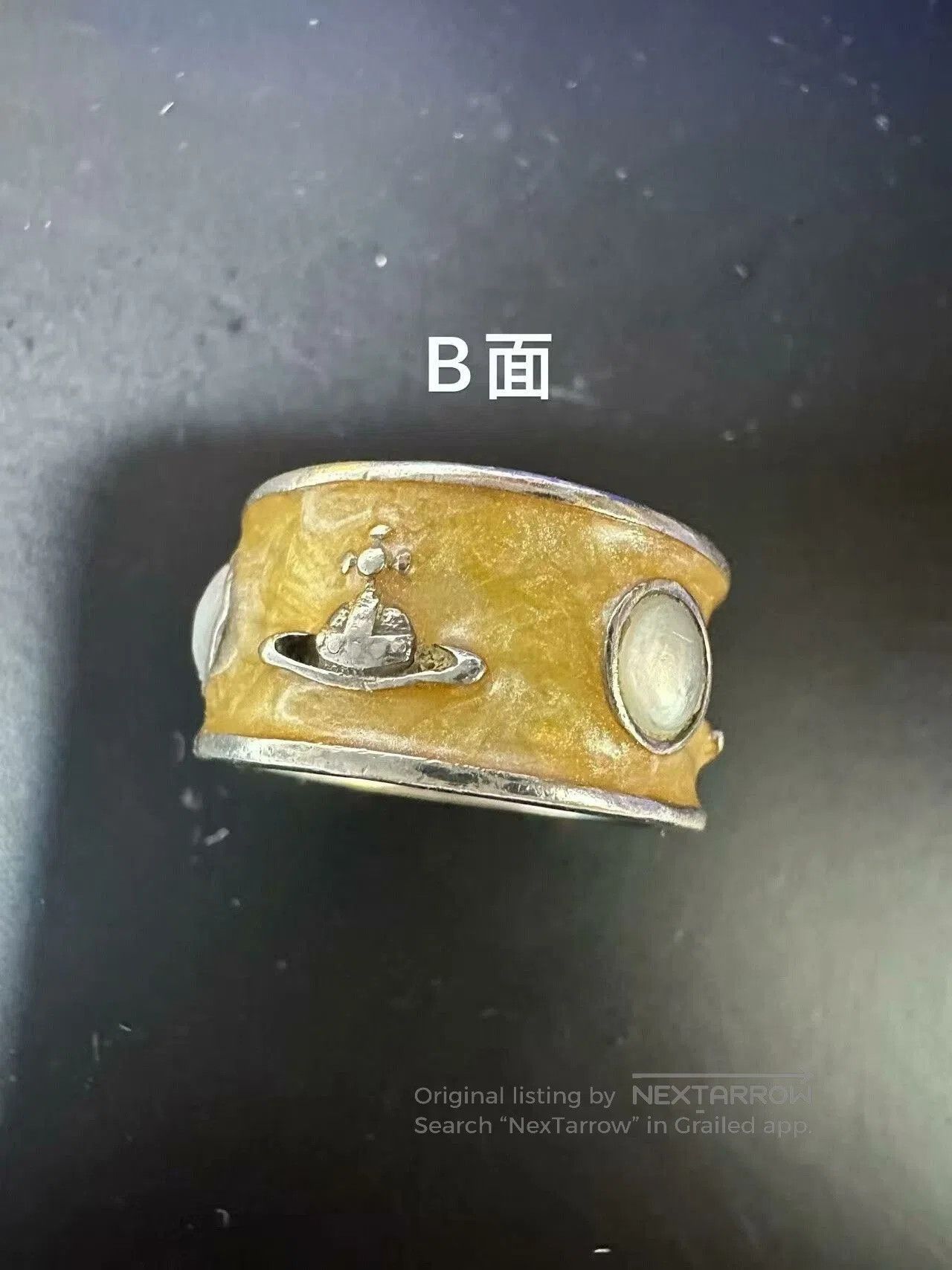 Vivienne Westwood Vivienne Westwood King Saturn Ring. Size ONE SIZE - 2 Thumbnail