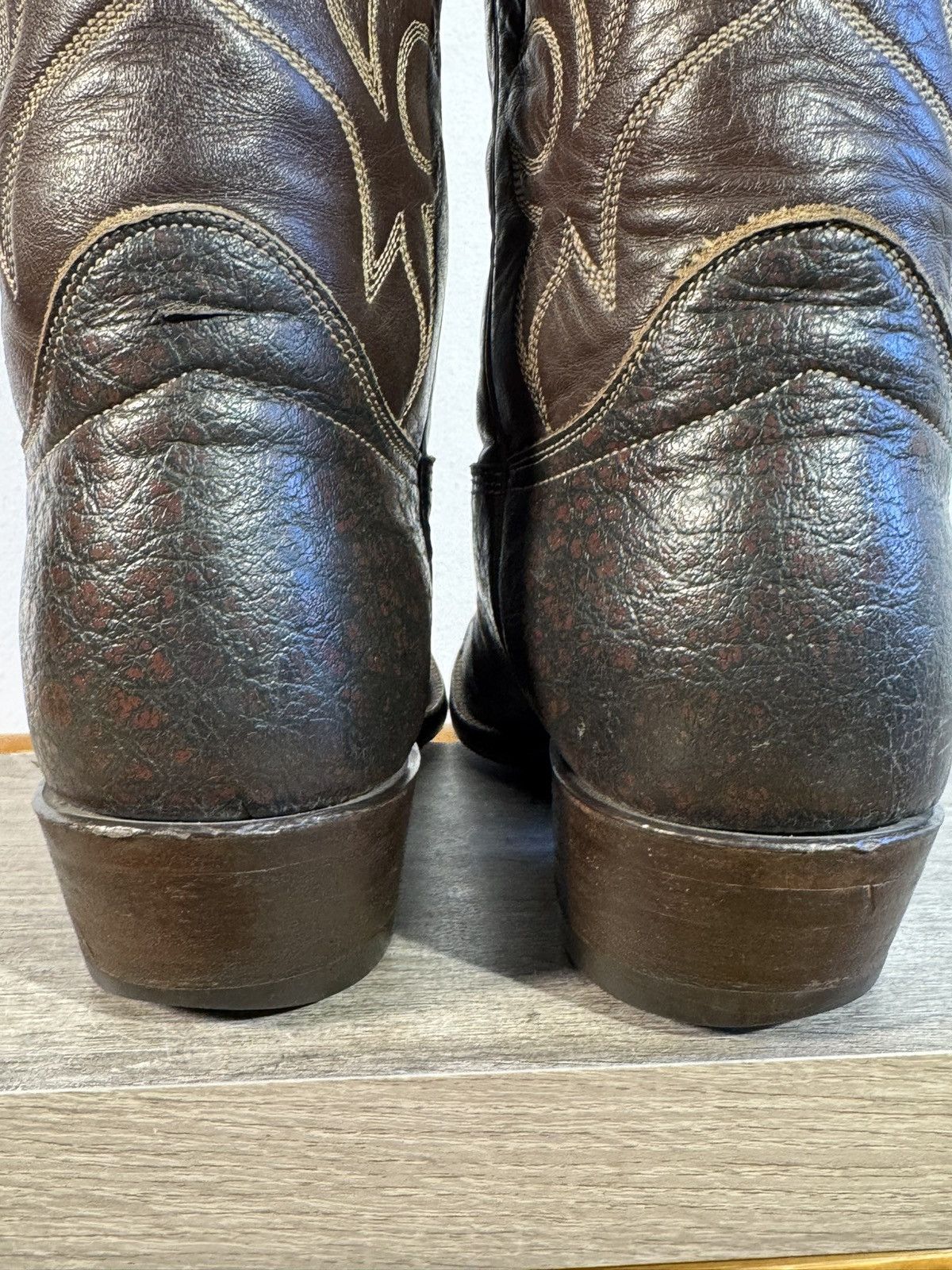 Other Men’s Hondo Exotic Cowboy Boots Size 11 A (Narrow) Caribou Size US 11 / EU 44 - 7 Thumbnail