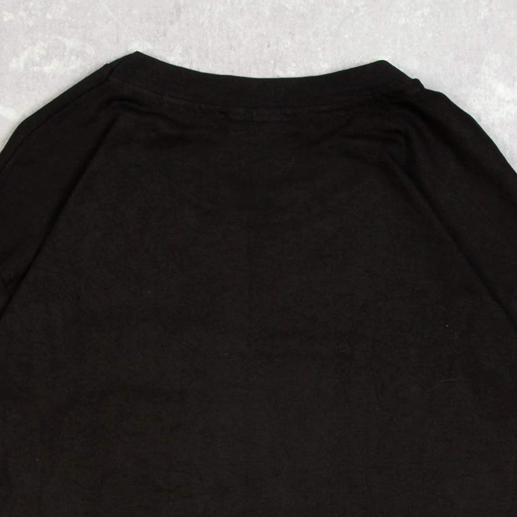 Hanes Hanes Men's Vintage 1990s Texas Embroidered Single Stitch T-Shirt Black Medium Size US M / EU 48-50 / 2 - 4 Thumbnail