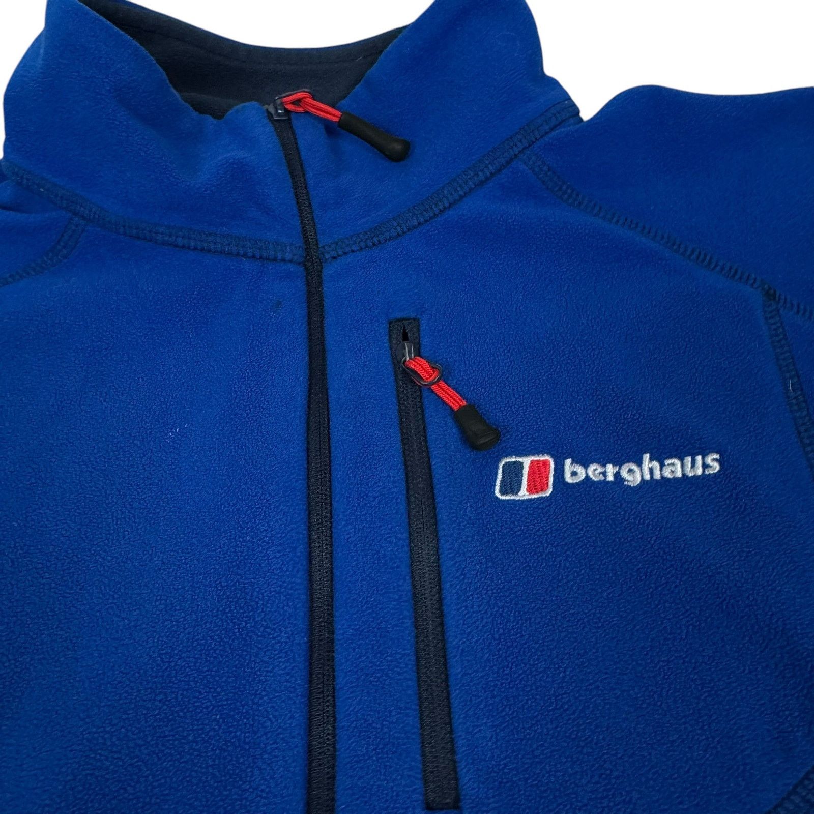 Berghaus Berghaus Men's Blue Black Half Zip Lined Fleece Jacket Large Size US L / EU 52-54 / 3 - 3 Thumbnail