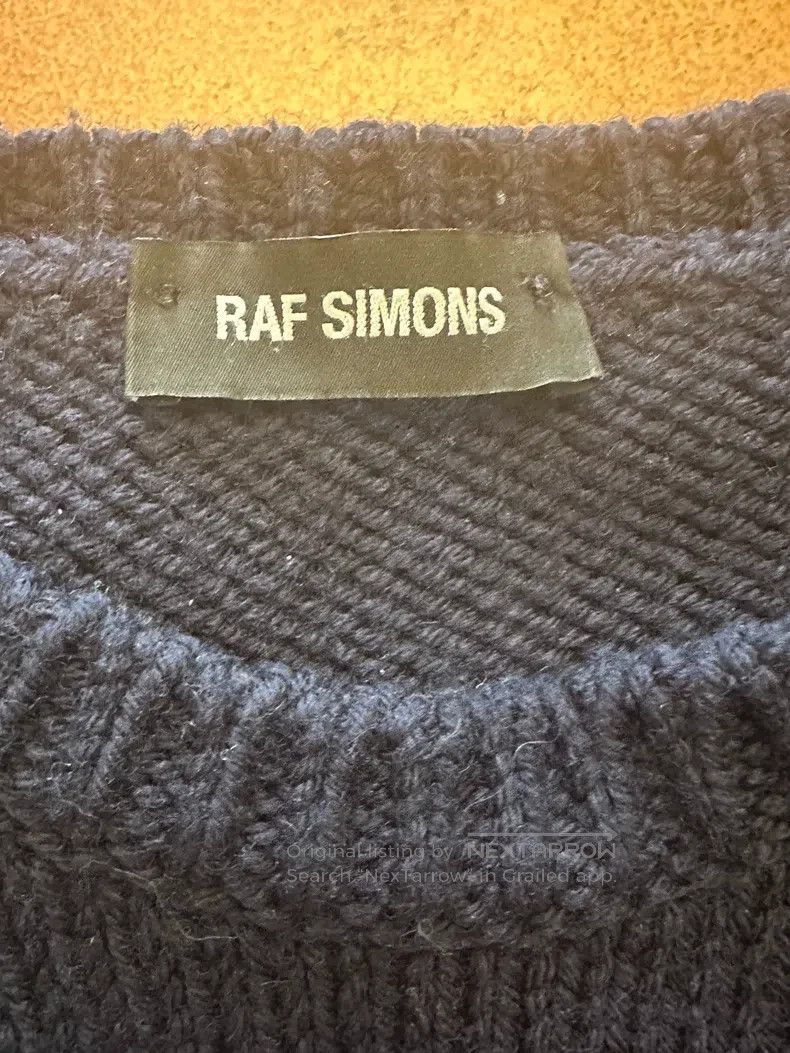 Raf Simons Raf Simons Classic rs silhouette sweater Size US S / EU 44-46 / 1 - 3 Thumbnail