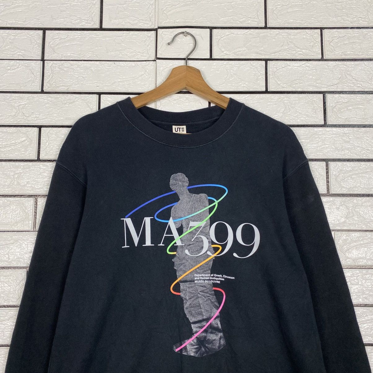 Japanese Brand Musee Du Louvre X Peter Saville Sweatshirt Big Logo Size US L / EU 52-54 / 3 - 4 Thumbnail