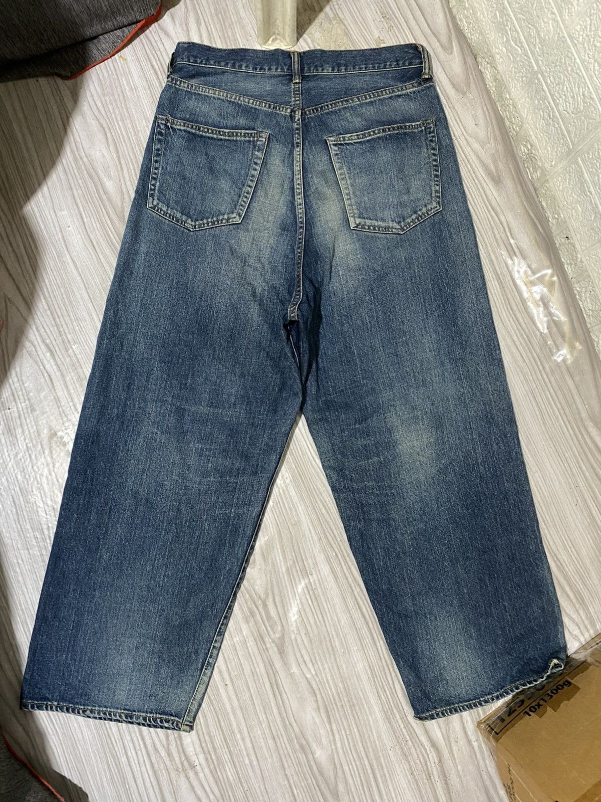 YOKO SAKAMOTO YOKO SAKAMOTO SELVEDGE BAGGY PANTS Size US 34 / EU 50 - 5 Thumbnail