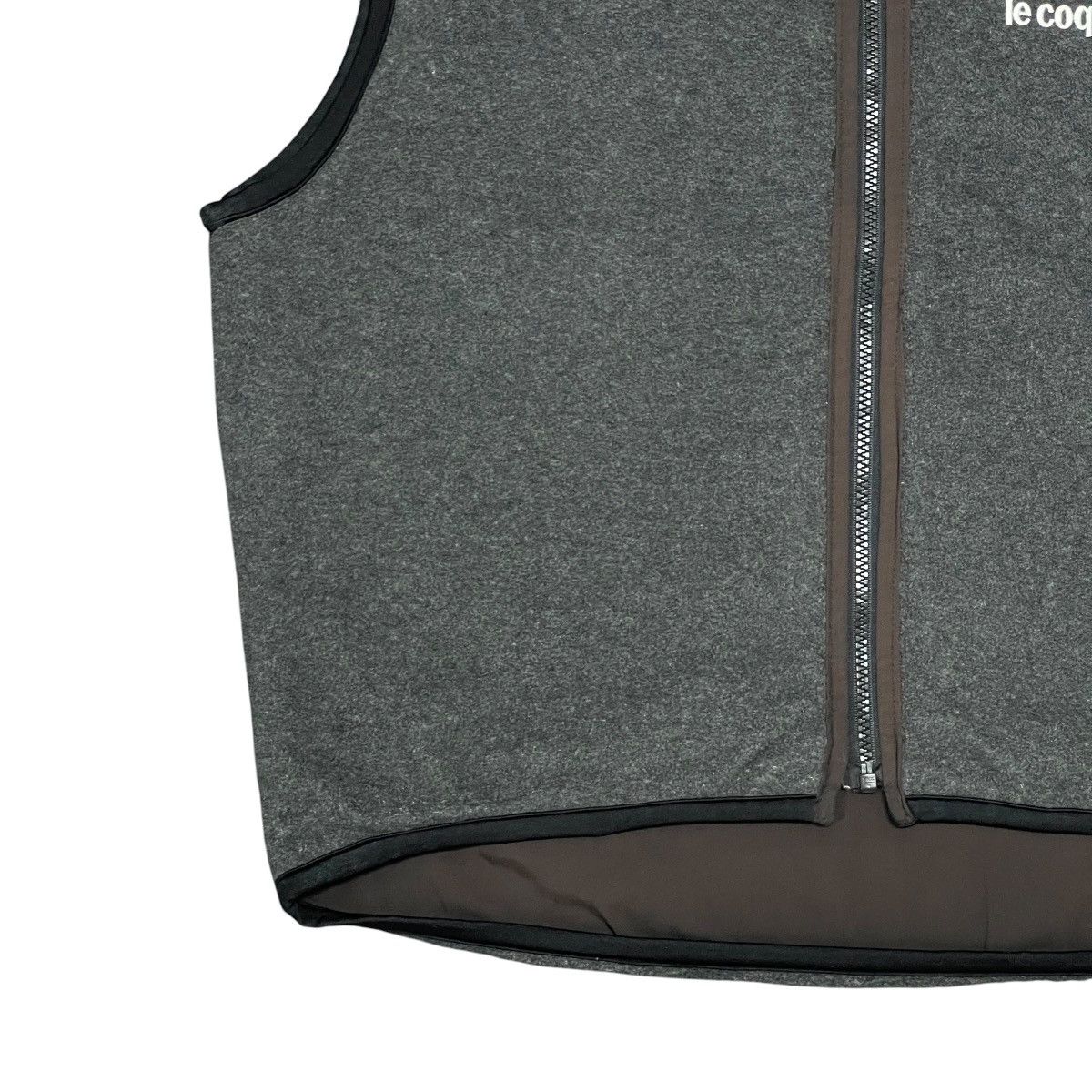 Le Coq Sportif Vintage 90s Le Coq Sportif Golf Reversible Fleece Vest Size US S / EU 44-46 / 1 - 11 Thumbnail