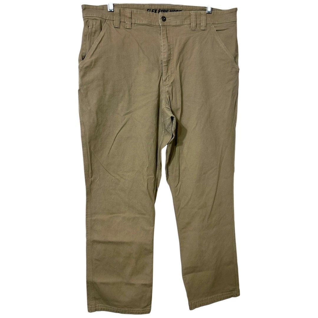 Duluth Trading Company Duluth Trading Co Flex Fire Hose Tan Work Pants Men's Size Size US 42 / EU 58 - 1 Thumbnail